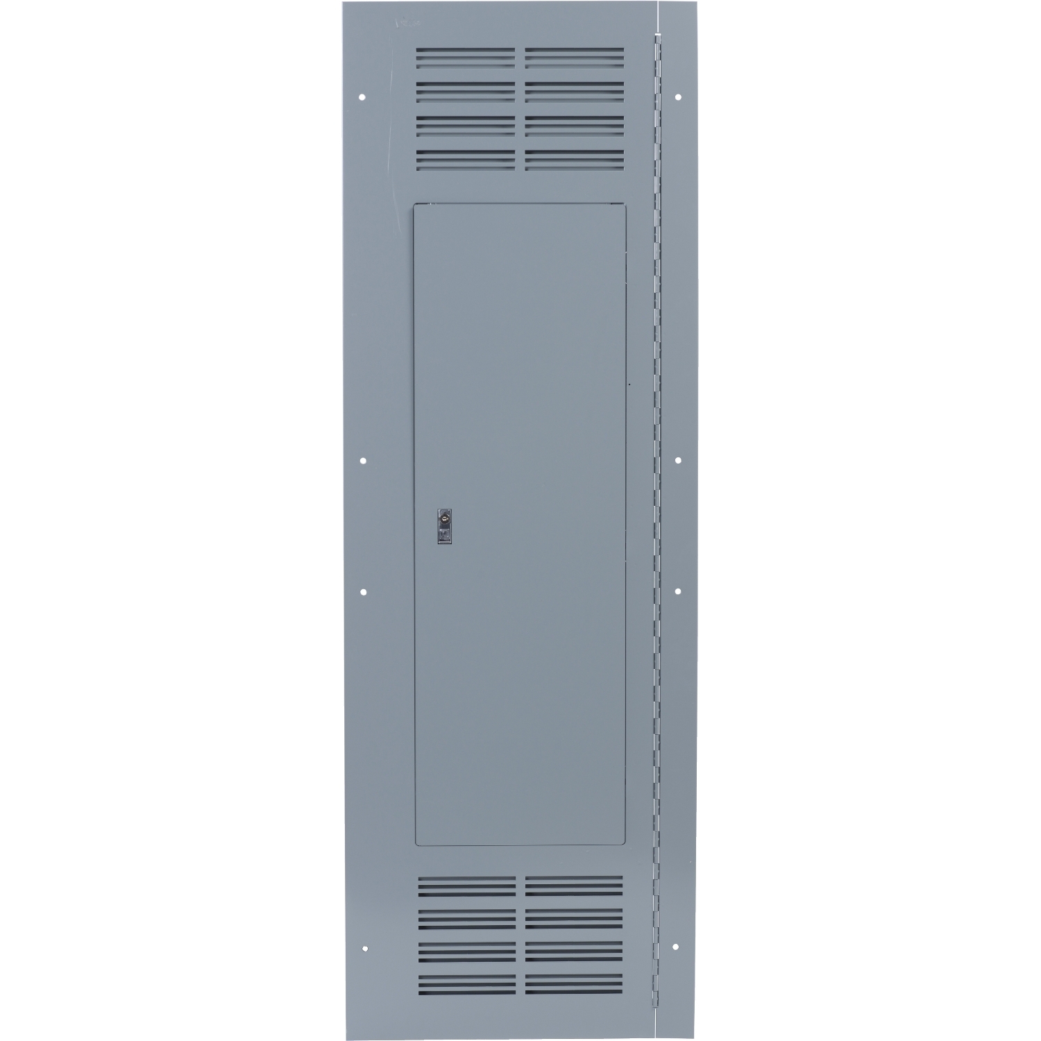 NC56VSHRWMD Hinged Ventilated Trim Front With Metal Directory, 56 in L x 20 in W, For Use With NQ, NF Main Lug Panelboard, Steel, Surface Mount