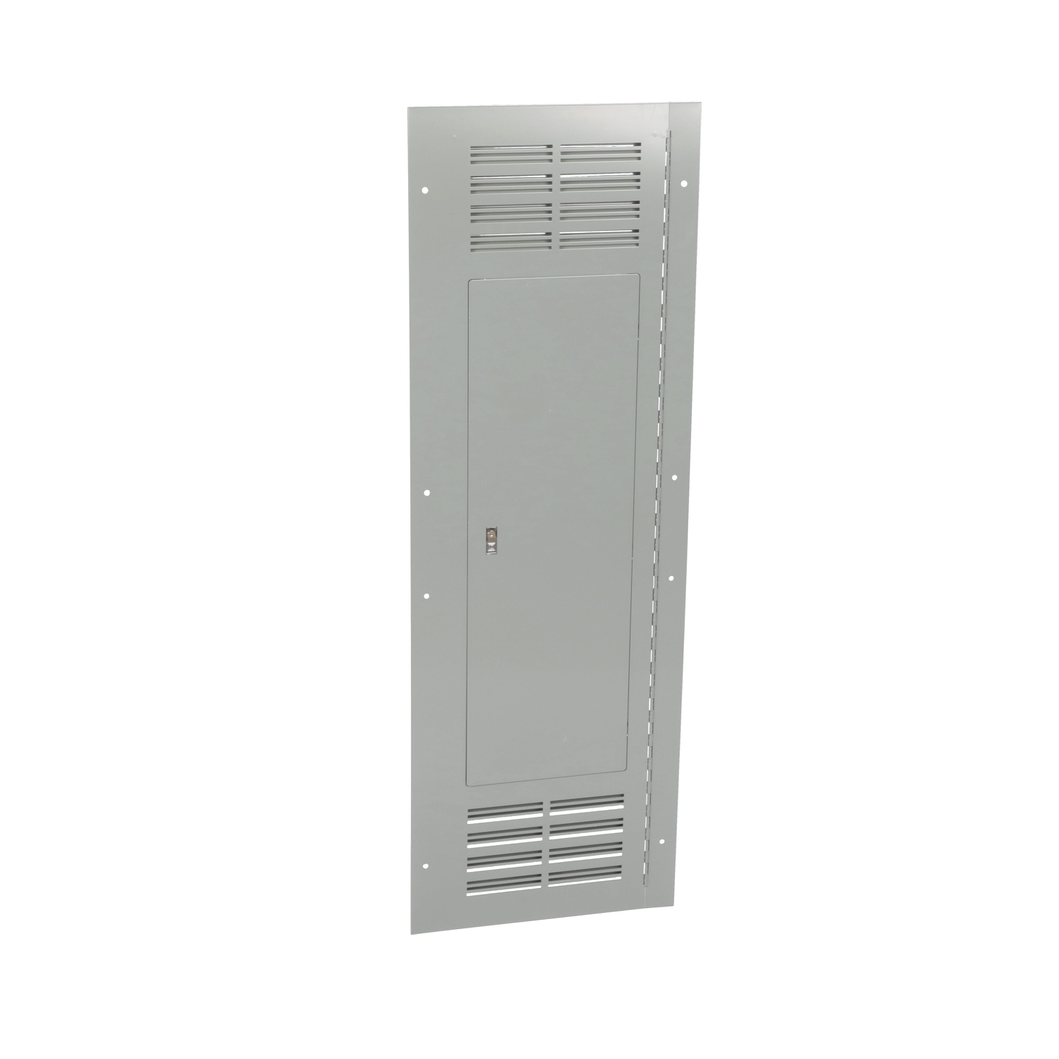 NC62VFHR Hinged Ventilated Trim Front, 62 in L x 20 in W, For Use With NQ, NF Main Lug and Main Breaker Panelboard, Steel, Flush Mount