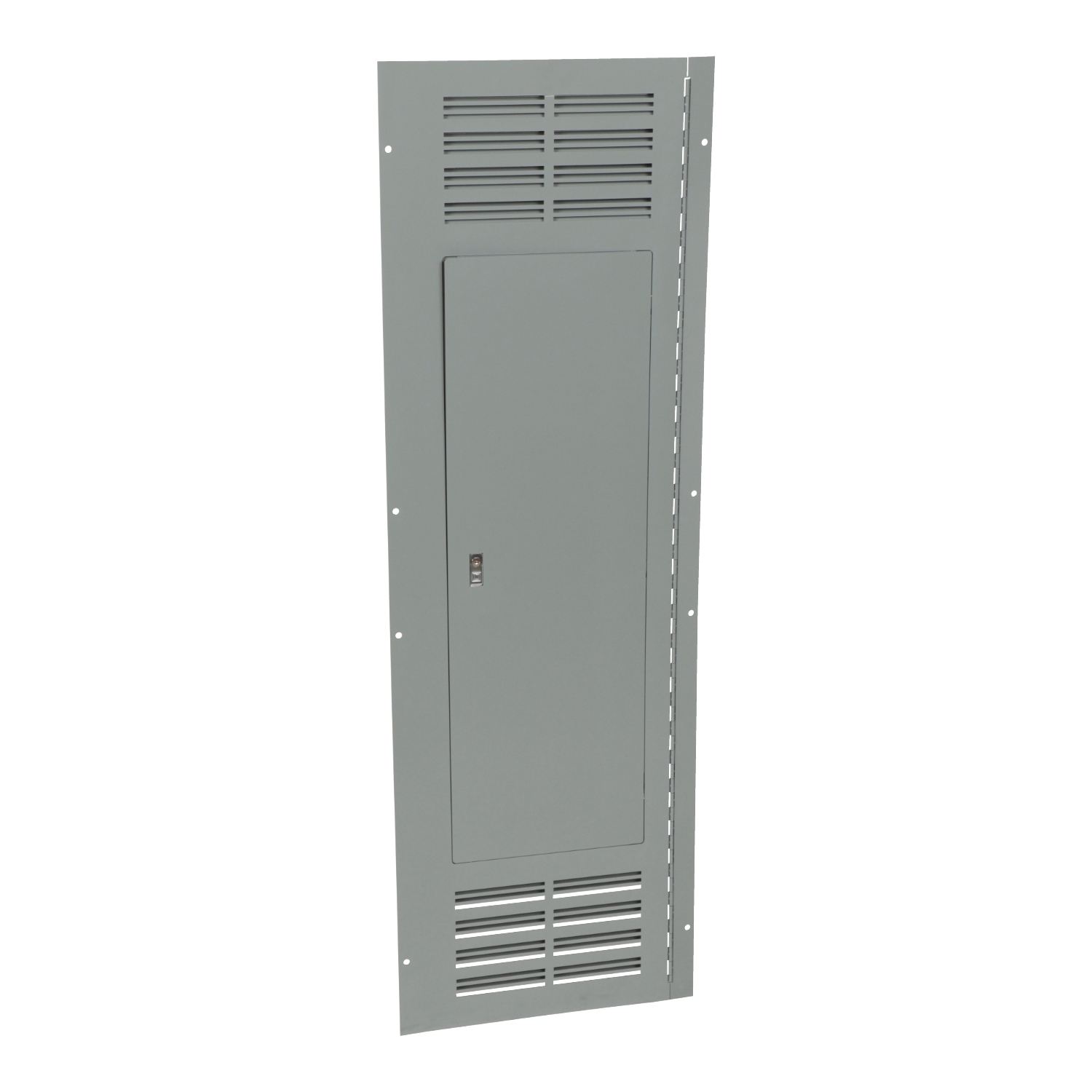 NC62VSHR Hinged Ventilated Trim Front, 62 in L x 20 in W, For Use With NQ/NF Main Lug and Main Breaker Panelboard, Steel, Surface Mount