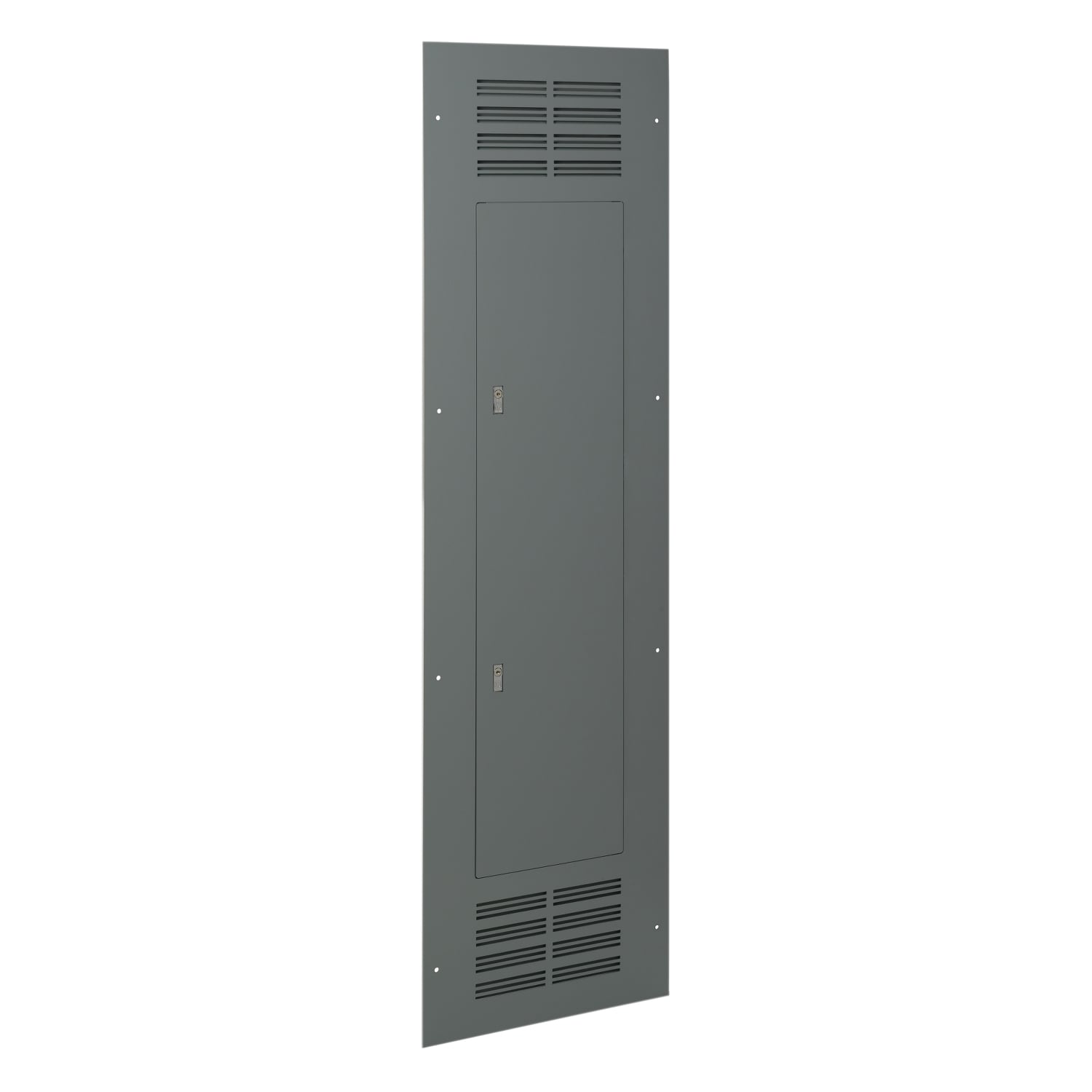 NC86VFHR Hinged Ventilated Trim Front, 86 in L x 20 in W, For Use With NF Main Lug, Main Circuit Breaker and NQ Panelboard, Steel, Flush Mount