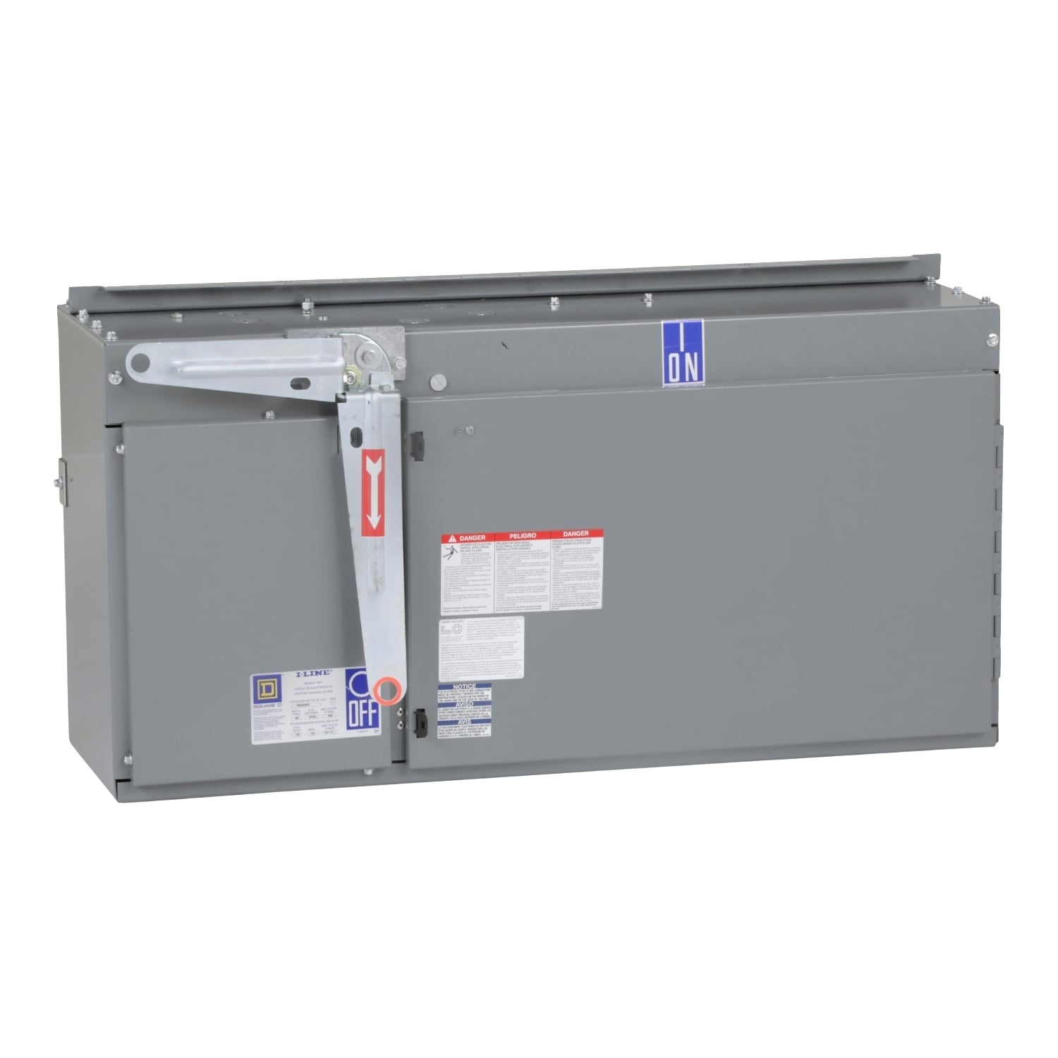 I-Line I-Line II II PBQ3640G Type H Busway Fusible Plug-In Unit, 240/600 V AC, 400 A, 3 Wires, FS Frame, NEMA 1 Enclosure