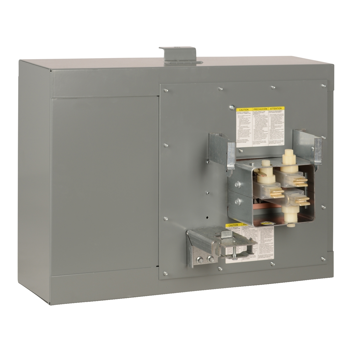 PBTB306G I-Line 3-Phase 3-Wire Busway Tap Box, 400 to 600 A, For Use With Aluminum/Copper Busway, Aluminum
