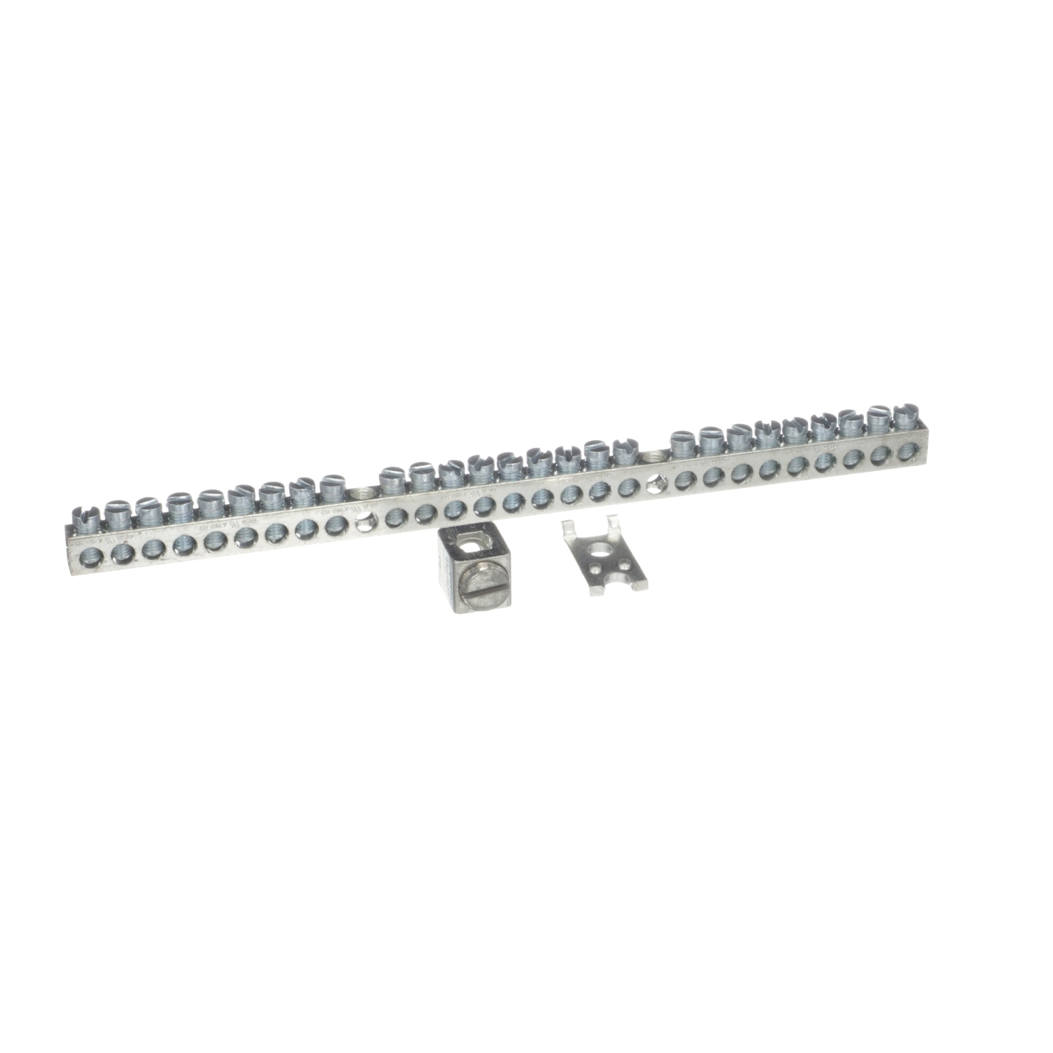 PK27GTACU Ground Bar Kit, For Use With NQ/NQOD/I-Line Series Panelboard, 600 A, Surface Mount, 14 to 4 AWG, 27-Circuit, Copper