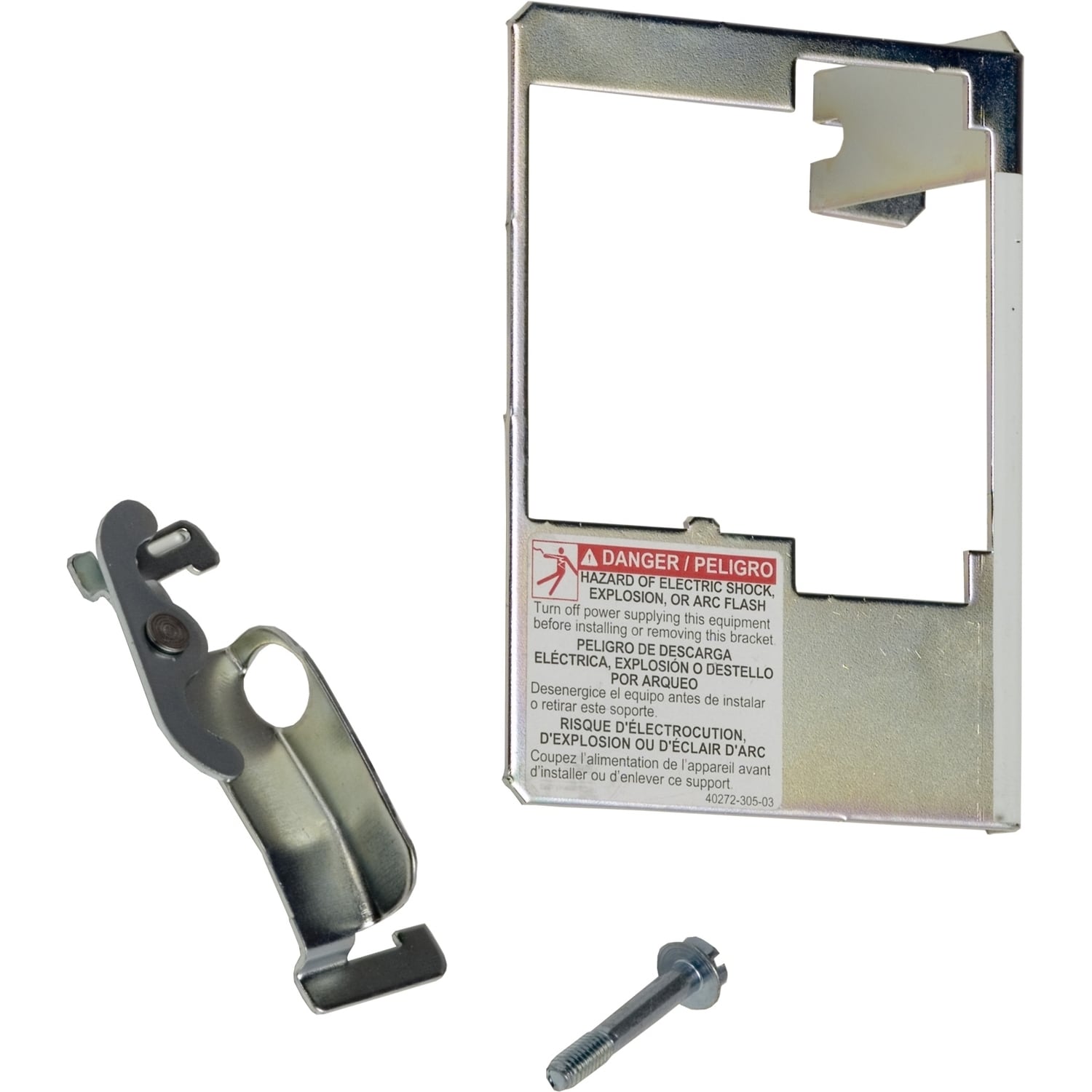 PK4DTIM4HA Retaining Kit, For Use With QO S01, S02 Series Loadcenter and Circuit Breaker, 120/240 V AC, 150 to 225 A, 1-Phase, 2-Pole, Surface/Right Side Mount