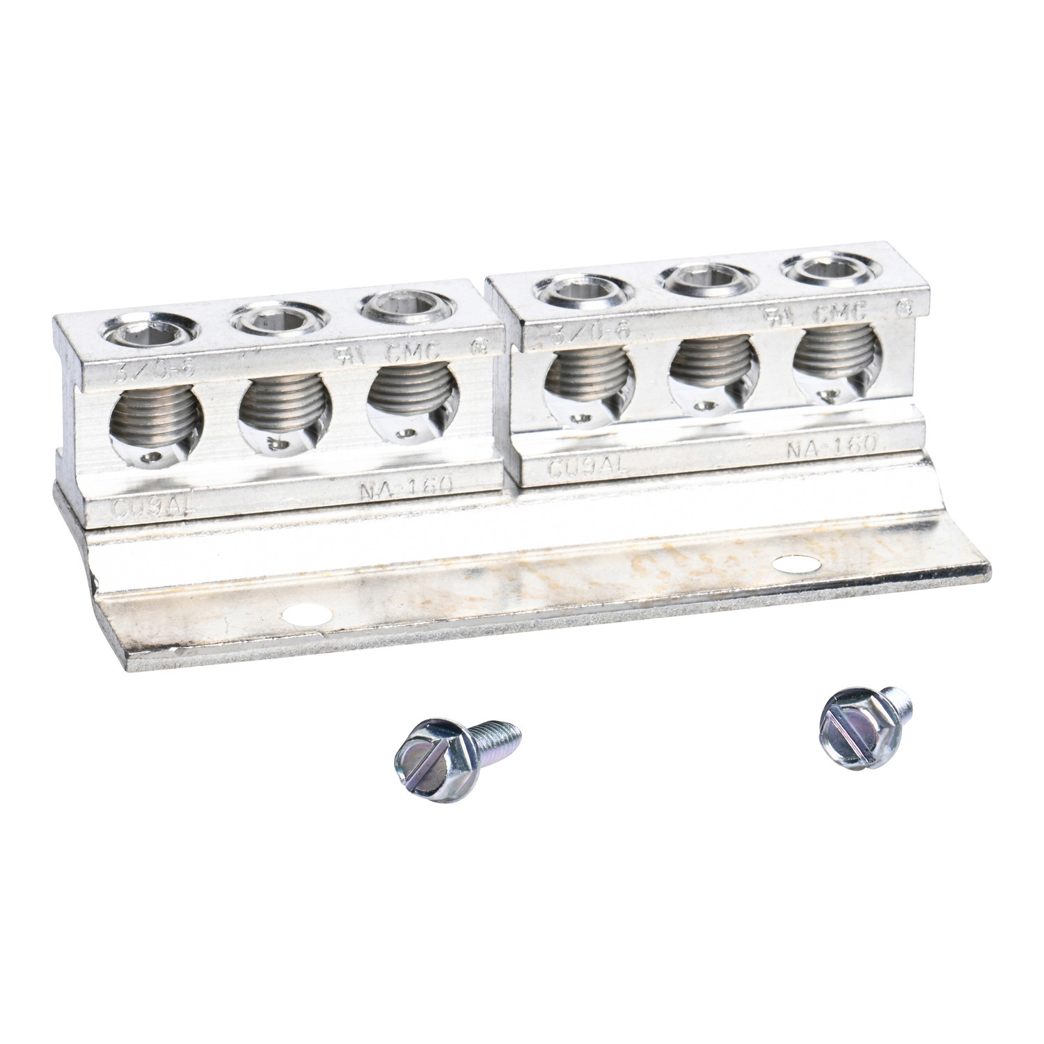 PKOGTA3 Service Ground Kit, For Use With 800 A General Duty Safety Switch, 240 V AC, (6) 3/0 AWG Aluminum/Copper Wire
