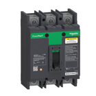 Automatic switch, PowerPacT Q, unit mount, 225A, 3 pole,10kA at 240VAC, 80% rated