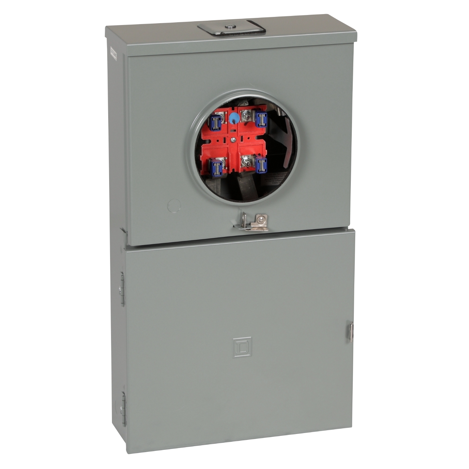 QC12L200C QO Meter Main, CSED, 200 Amp, 1 Phase, Ringless, No Bypass, OH, UG, 120/240V, Surface, max 12 Spaces