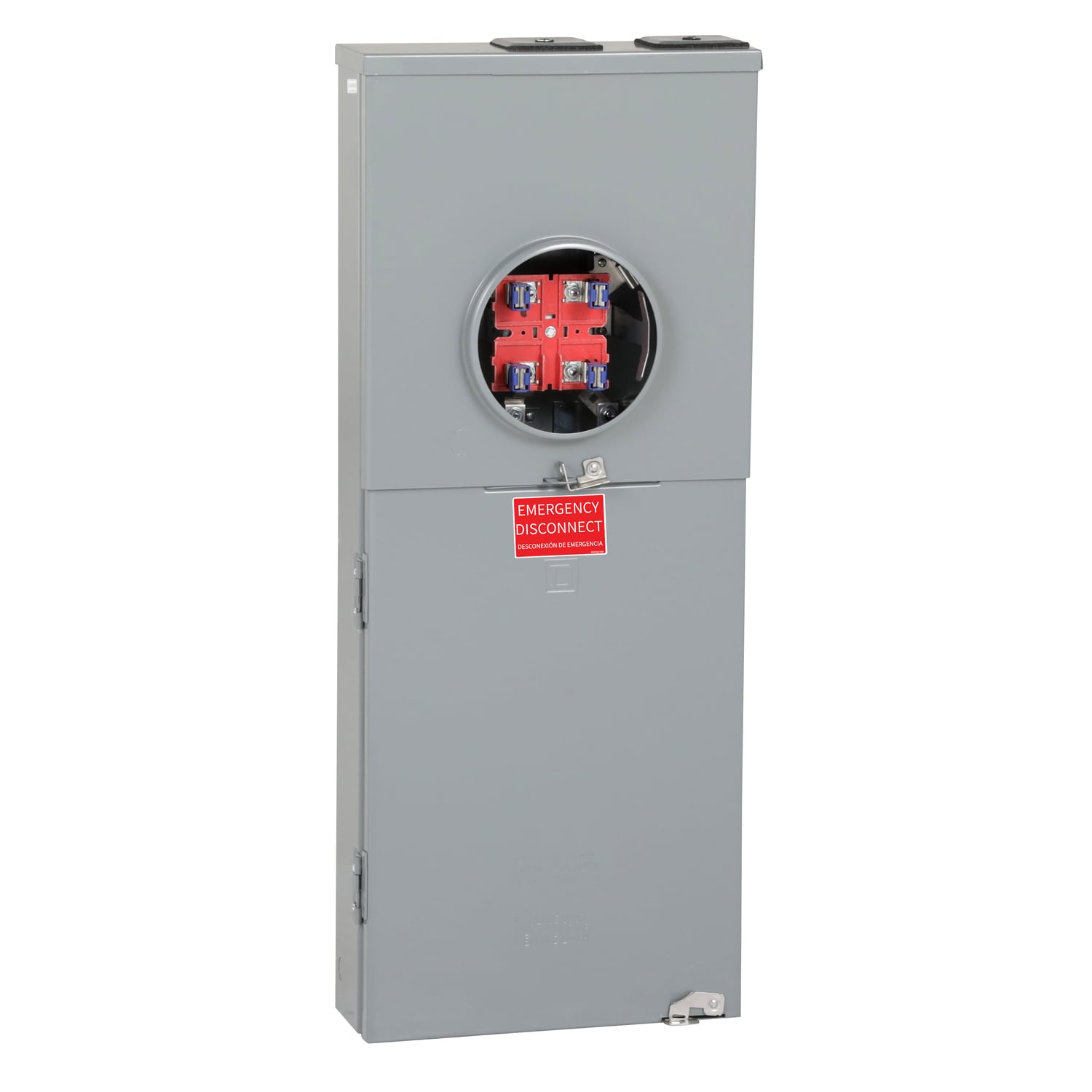 QC2442M200C QO All-in-one Meter Socket, CSED, 200 Amp, Ringless, No Bypass, OH, UG, 24 Spaces, 42 Circuits, 22kA SSCR, Solar-ready