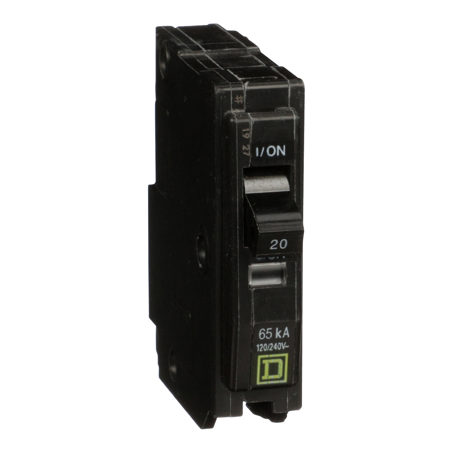 QH120 Miniature Circuit Breaker, 20 Amp, 1 Pole, 120/240V