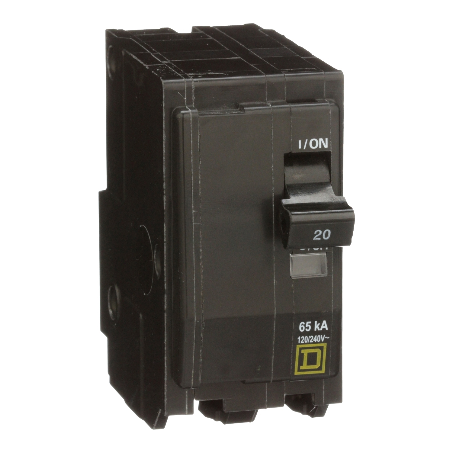 QH220 Miniature Circuit Breaker, 20 Amp, 2 Pole, 120/240V