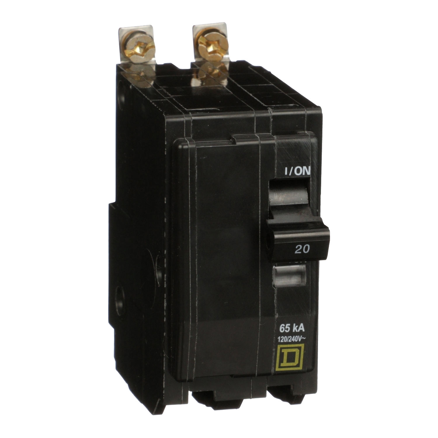 QHB220 Miniature Circuit Breaker, 20 Amp, 2 Pole, 120/240V