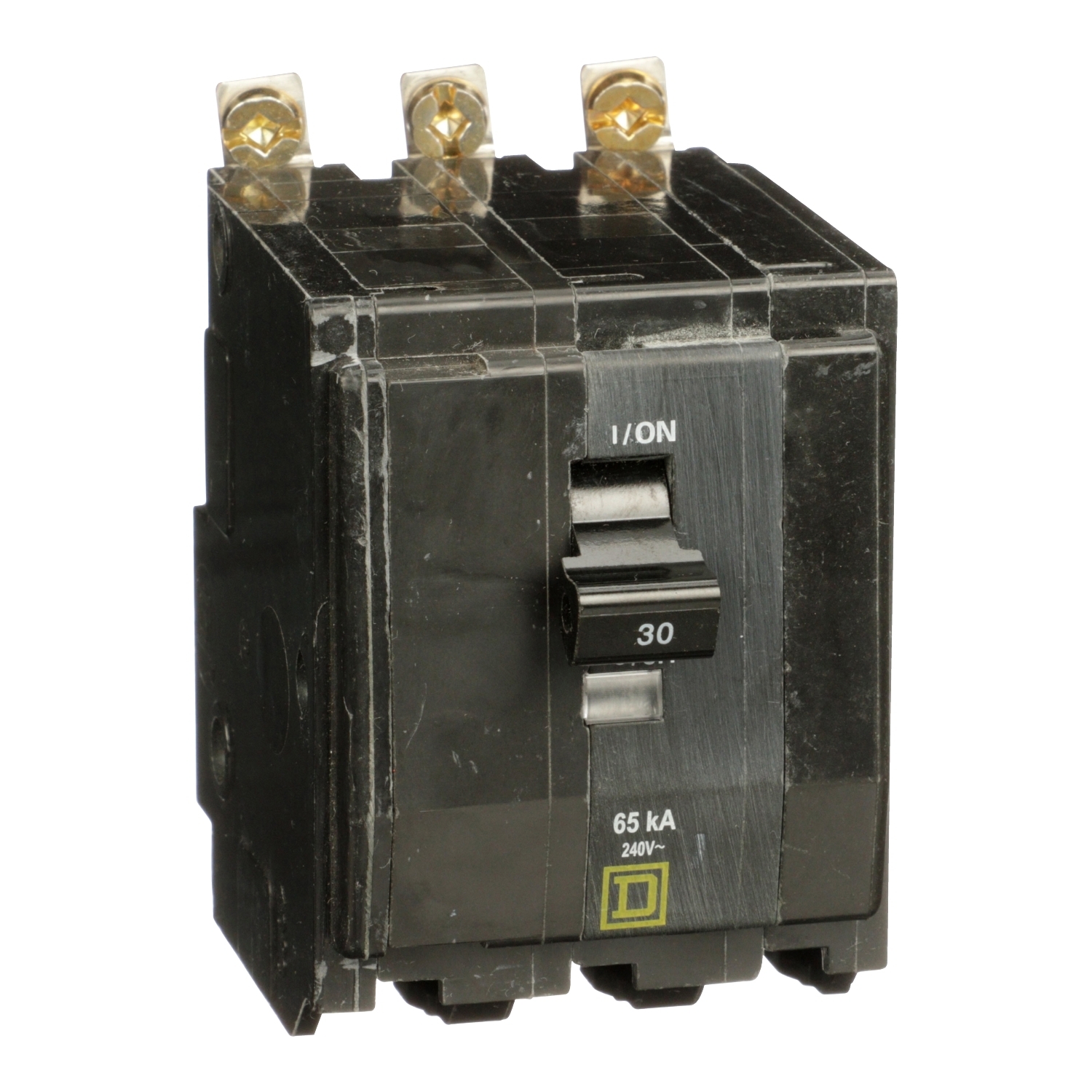 QHB330 Miniature Circuit Breaker, 30 Amp, 3 Pole, 120/240V