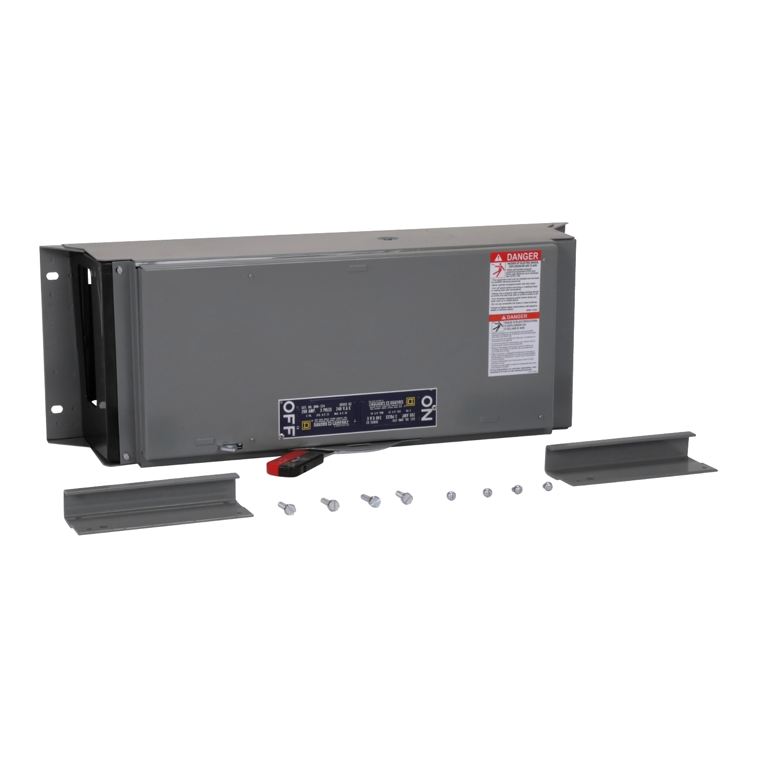 QMB324 QMB Fusible Disconnect Switch, 240 VAC, 200 A, 3 Poles