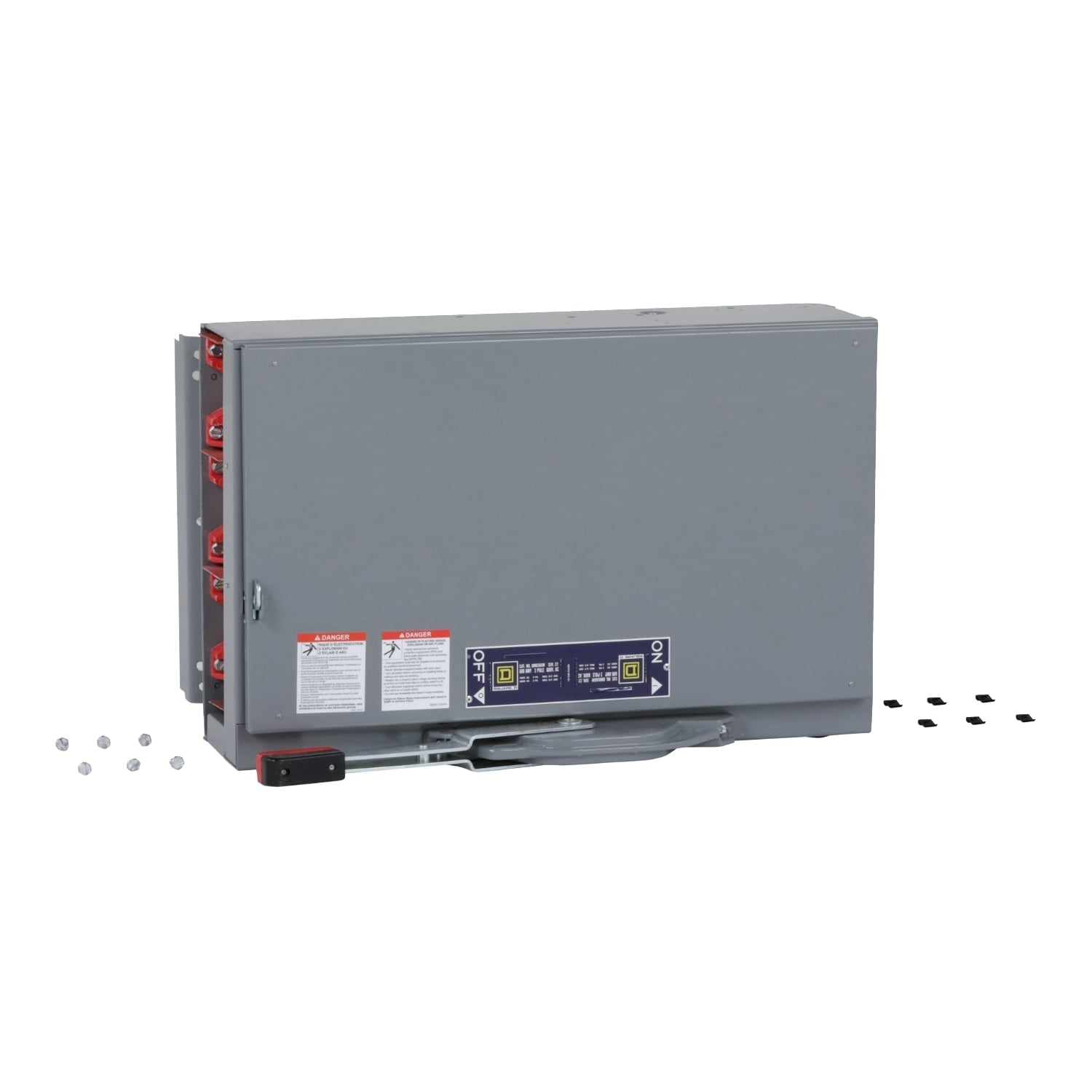 QMB366W Fusible Single Branch Switch Unit, 600 VAC, 600 A, 500 hp Power Rating, 3 Poles, 100 kA Interrupt