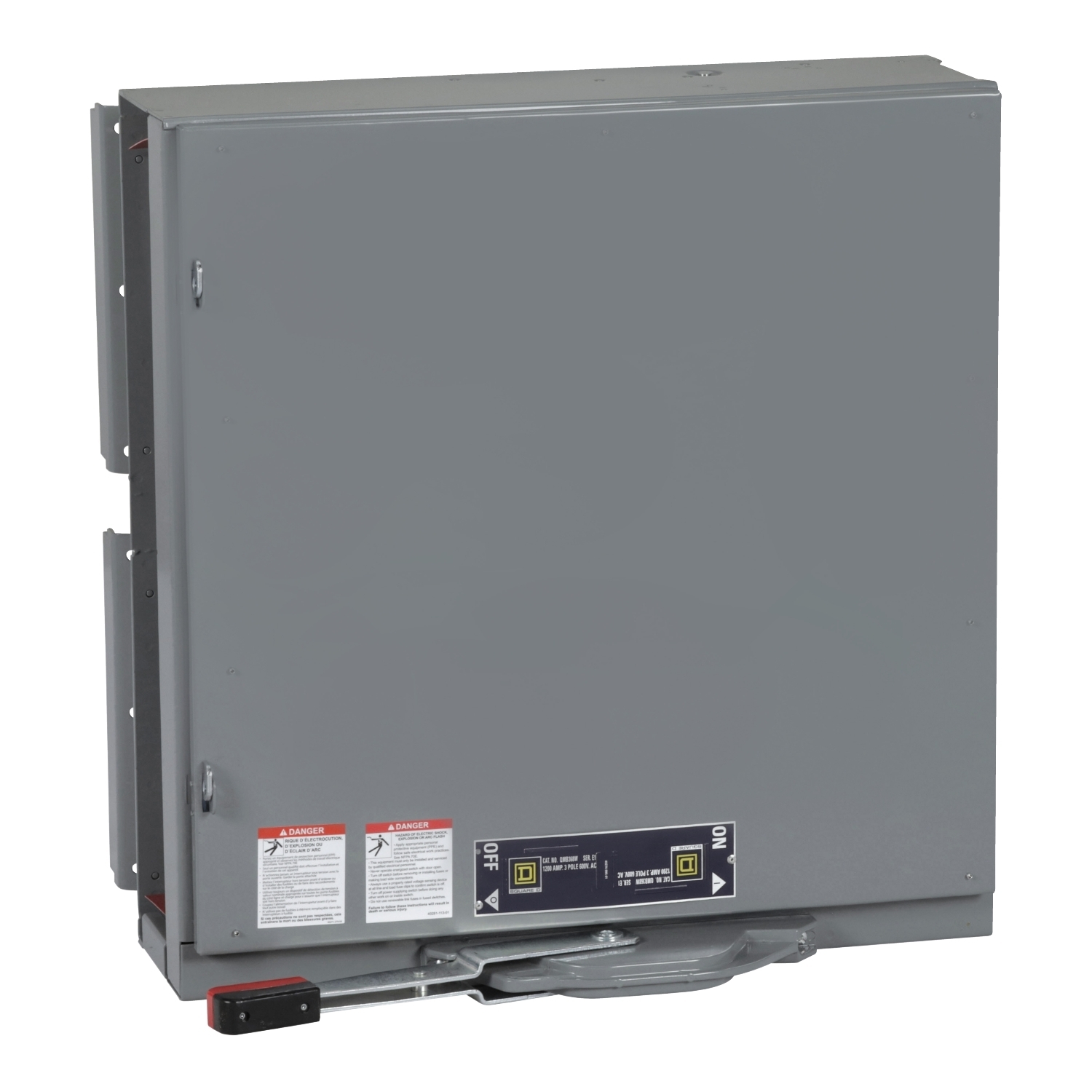 QMB368W QMB Fusible Single Branch Switch Unit, 600 VAC, 1200 A, 3 Poles, 100 kA Interrupt