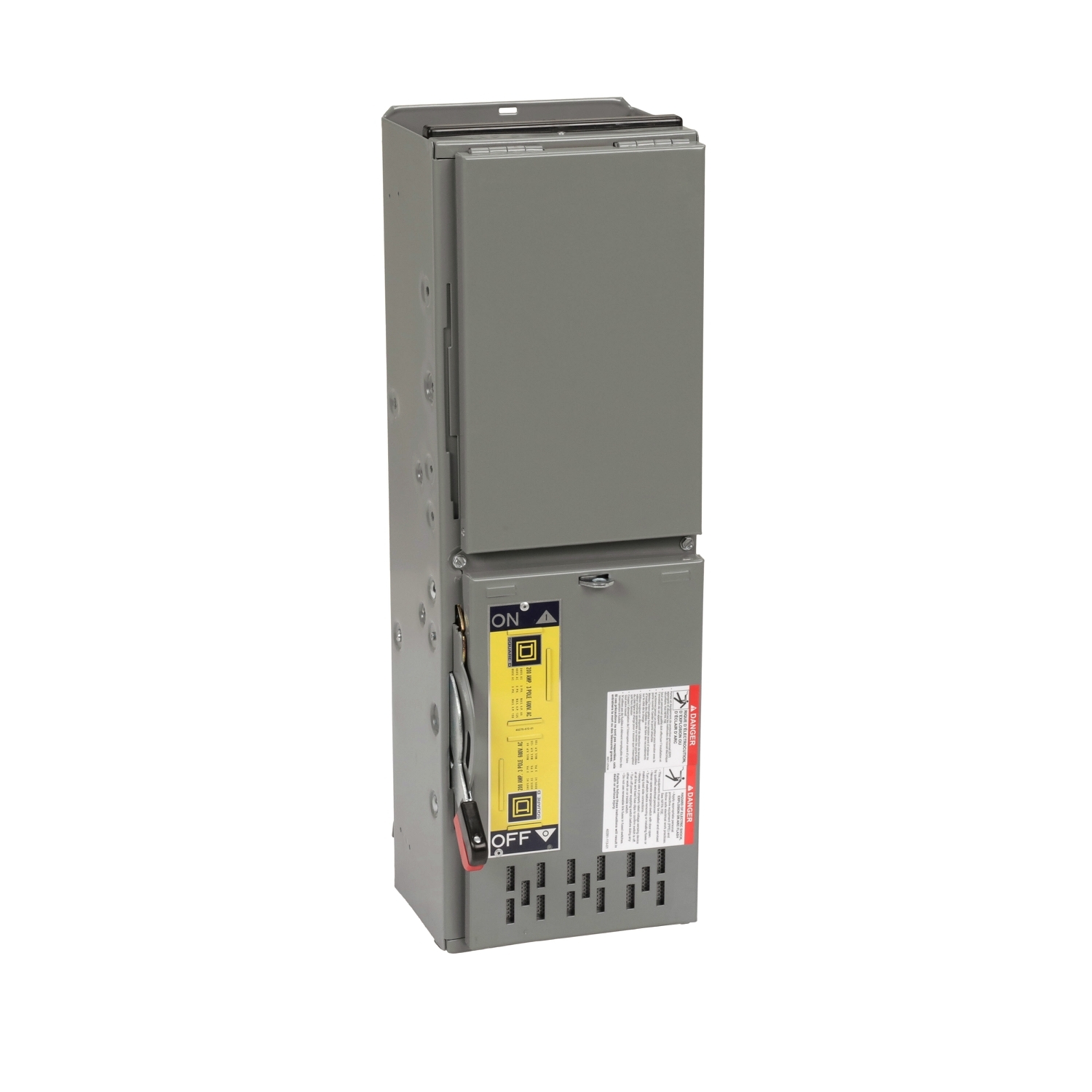 QMJ364H Fusible Twin Branch Switch, 600 VAC, 200 A, 60 hp, 3 Poles