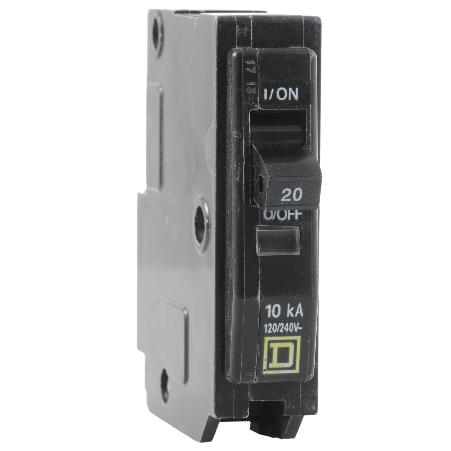 QO120 Miniature Circuit Breaker, 20 Amp, 1 Pole, 120/240V