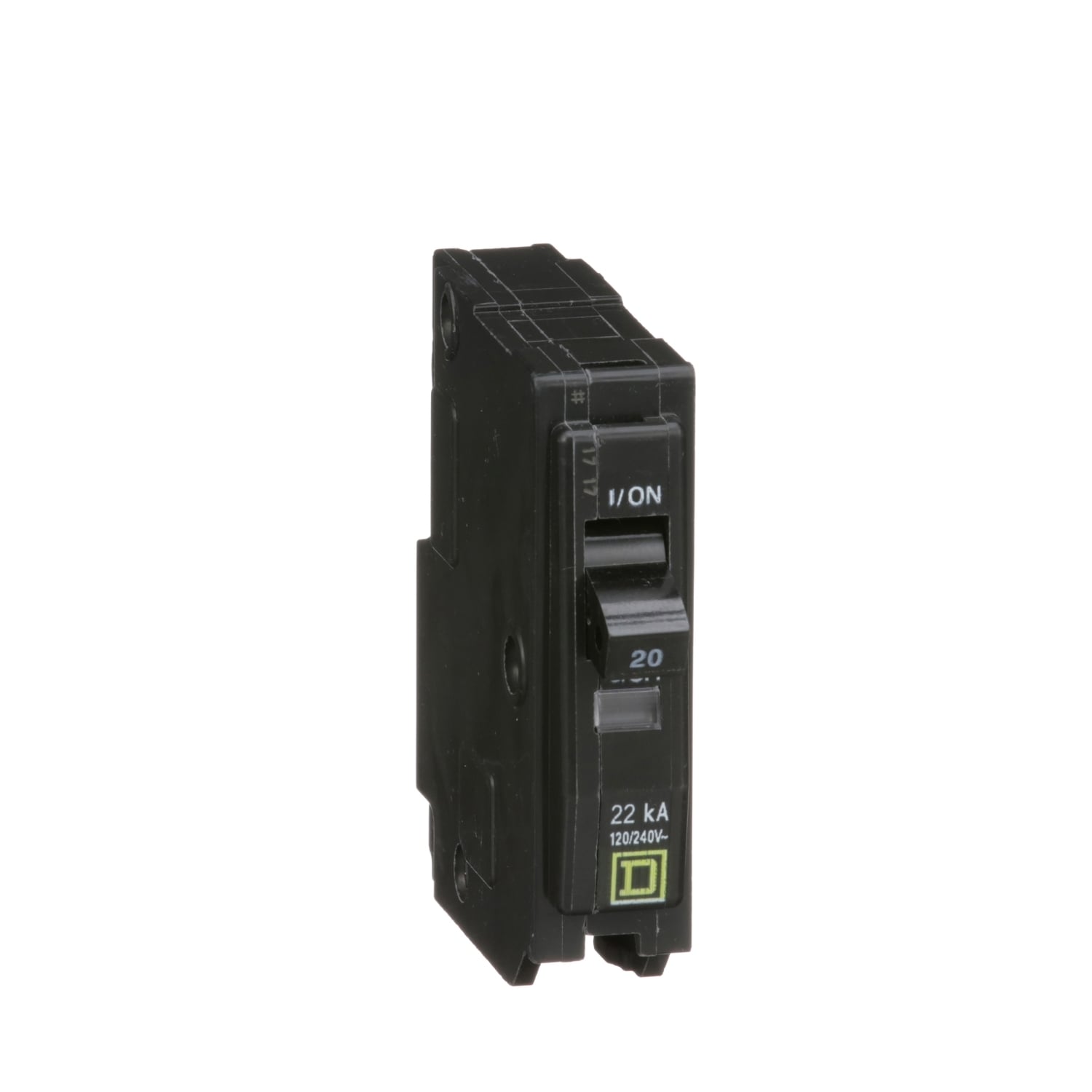 QO120VH  Circuit Breaker, 20 Amp, 1 Pole, 120/240V