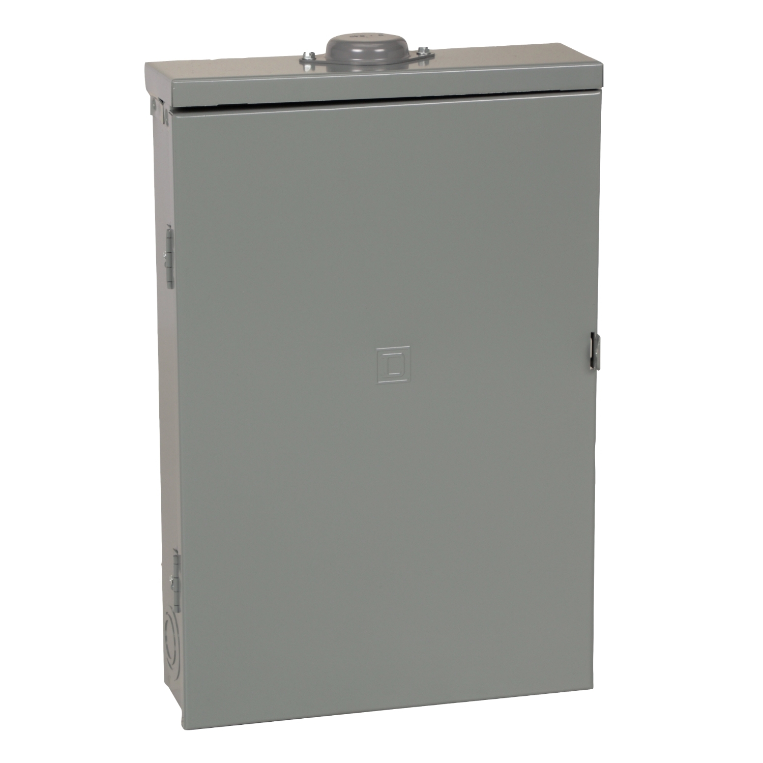 QO124L125PGRB 1-Phase Convertible Neutral Main Lug Load Center With Rainproof Cover, 240 V AC, 125 A, 1 Poles, 65 kA Interrupt