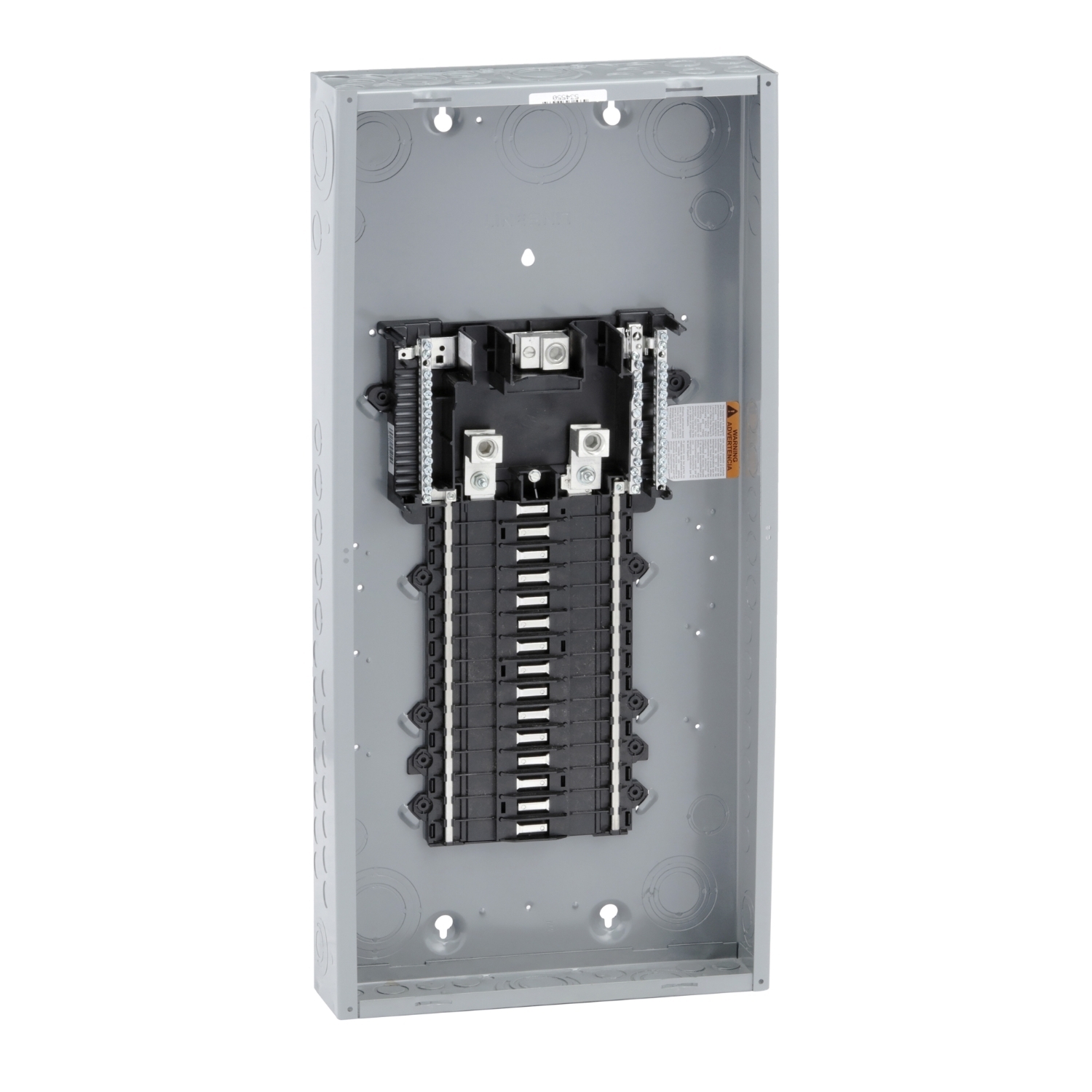QO130L200PG 1-Phase Convertible Neutral Main Lug Load Center, 120/240 V AC, 200 A, 1 Poles, 65 kA Interrupt