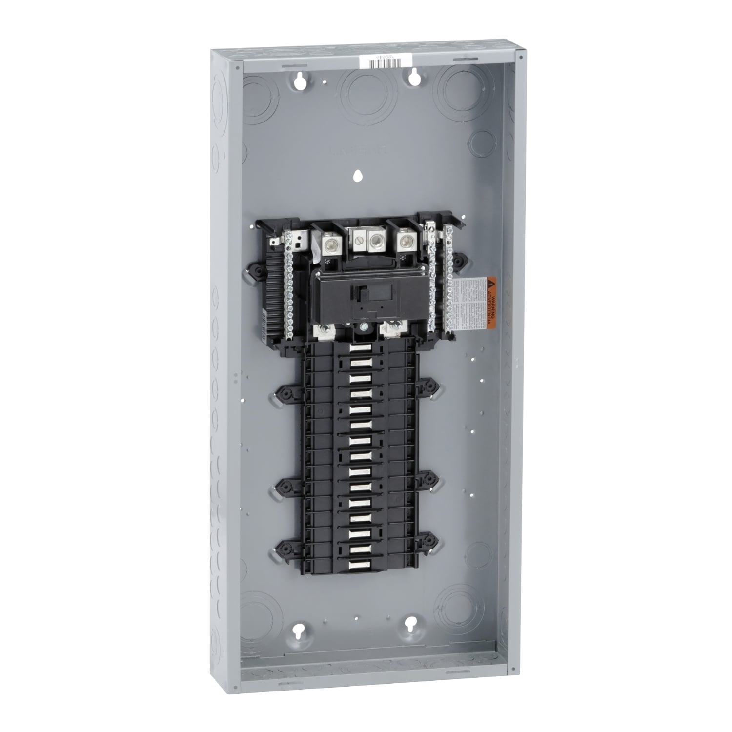QO130M200P 1-Phase Convertible Neutral Main Breaker Load Center, 120/240 V AC, 200 A, 1 Poles, 22 kA Interrupt