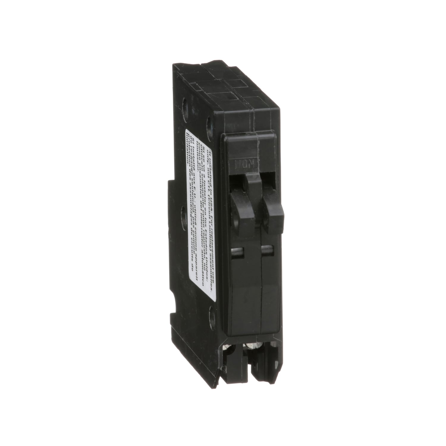 QO1530 Type QO Replacement Tandem Miniature Circuit Breaker, 120/240 V AC, 15 to 30 A, 10 kA Interrupt, 1 Poles, Thermal Magnetic Trip
