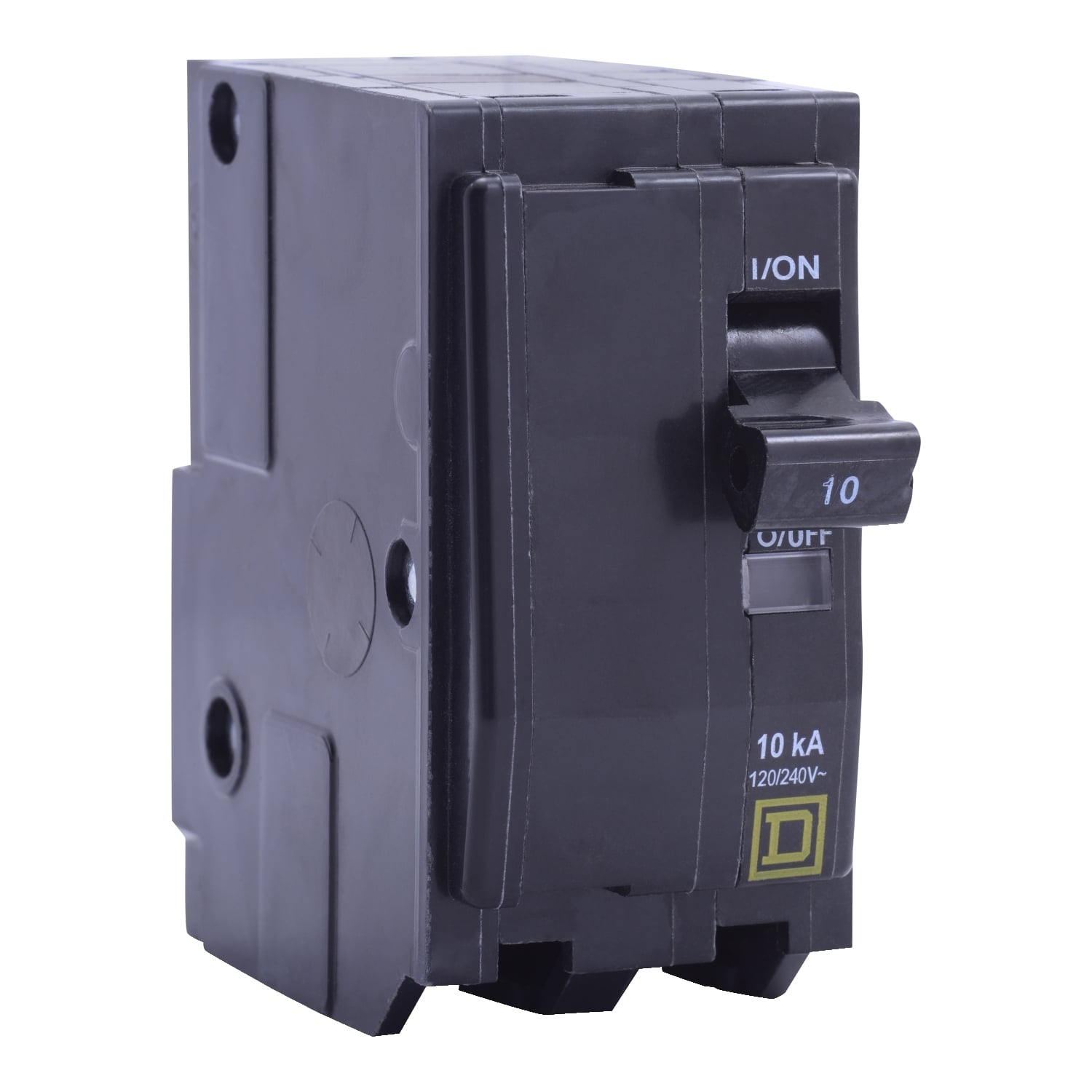 QO215HID Miniature Circuit Breaker, 15 Amp, 2 Pole, 120/240V