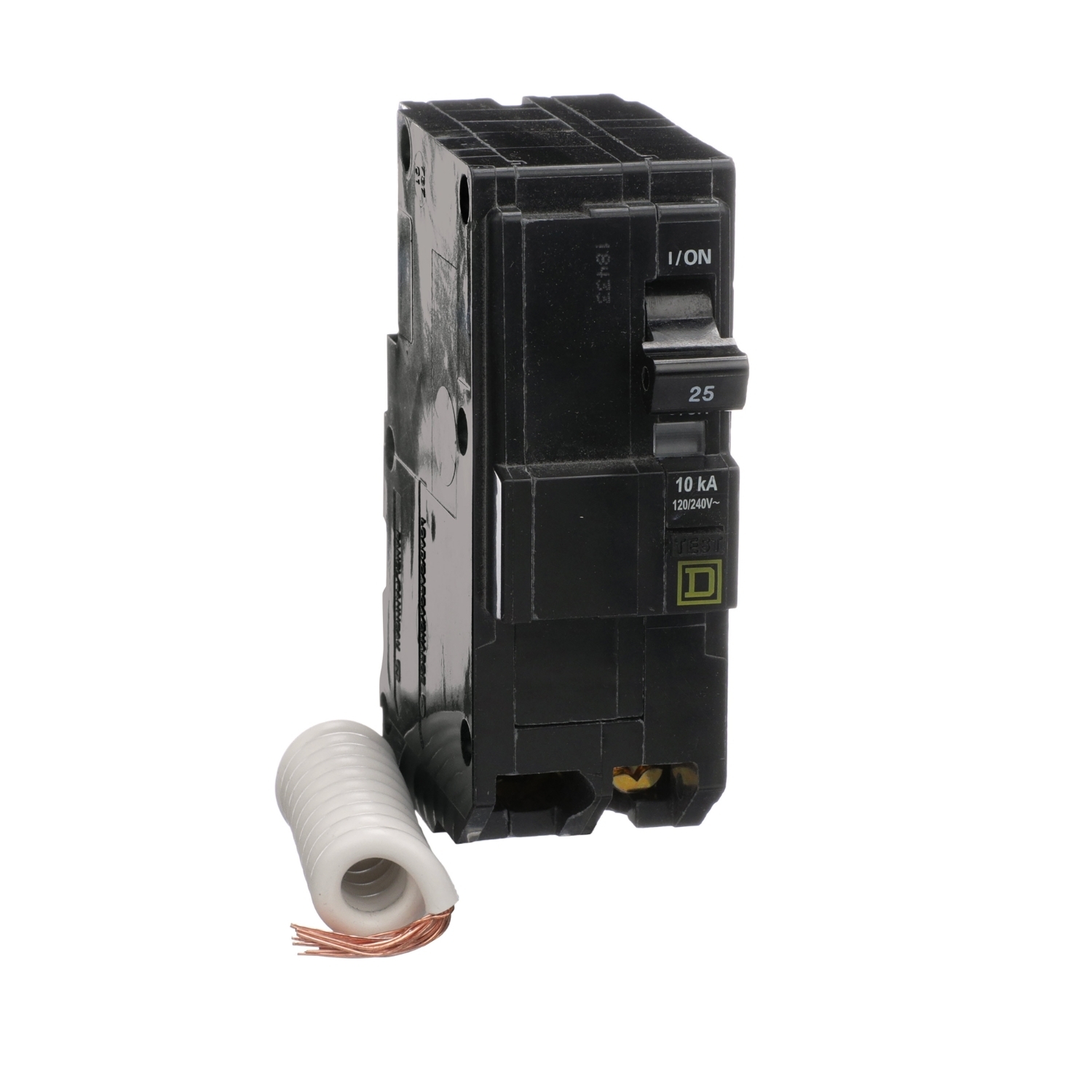 QO225EPD Miniature Circuit Breaker, 25 Amp, 2 Pole, 120/240V