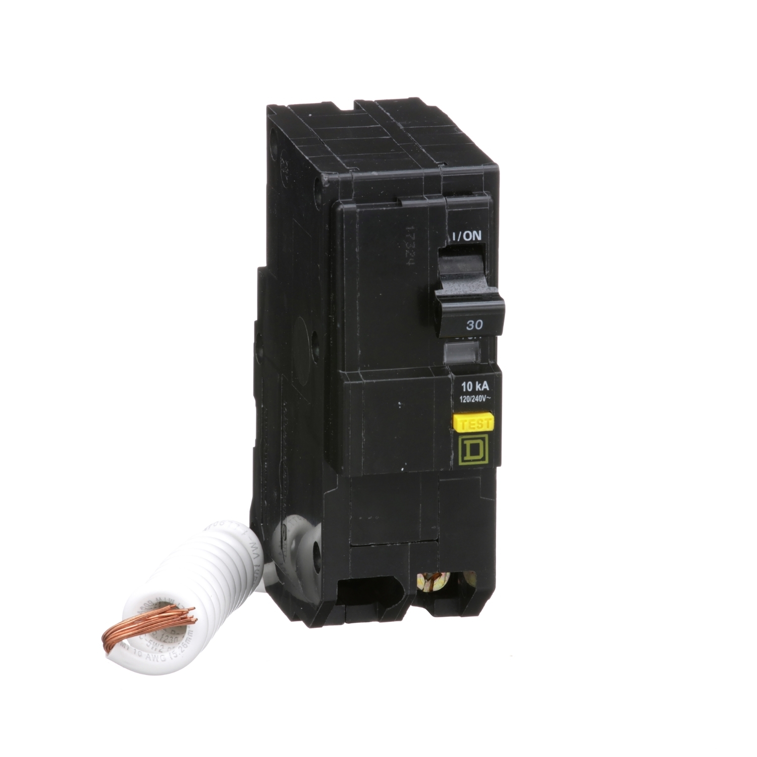 QO230GFI Miniature Circuit Breaker, 30 Amp, 2 Pole, 120/240V