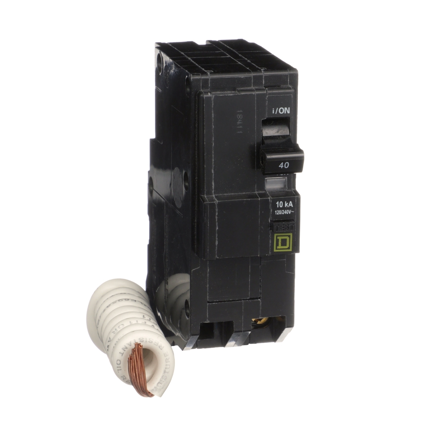 QO240EPD Miniature Circuit Breaker, 40 Amp, 2 Pole, 120/240V