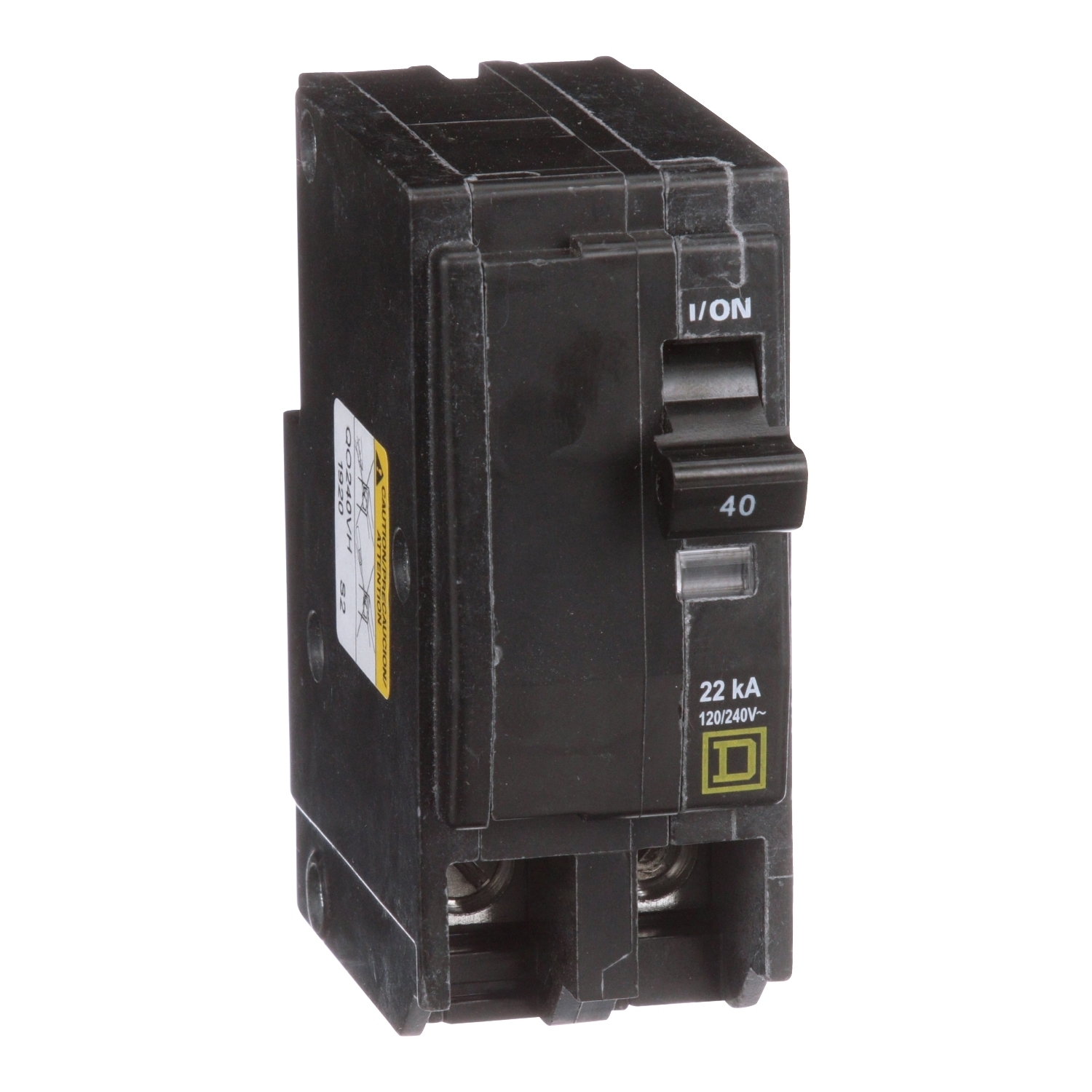 QO240VH Miniature Circuit Breaker, 40 Amp, 2 Pole, 120/240V