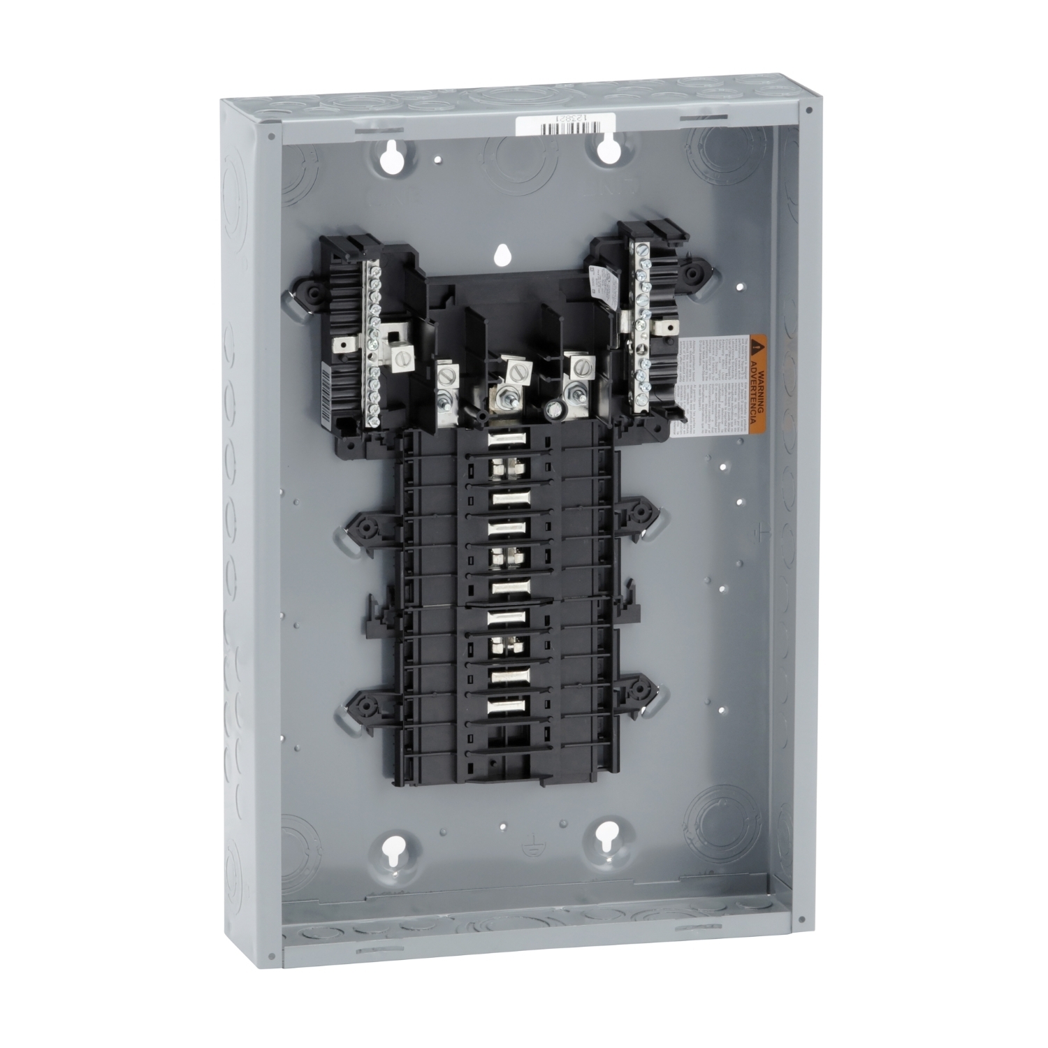 QO320L125G 3-ph Fixed Main Lug Load Center, 208Y/120/240 V AC, 125 A, 1 Pole, 65 kA Interrupt