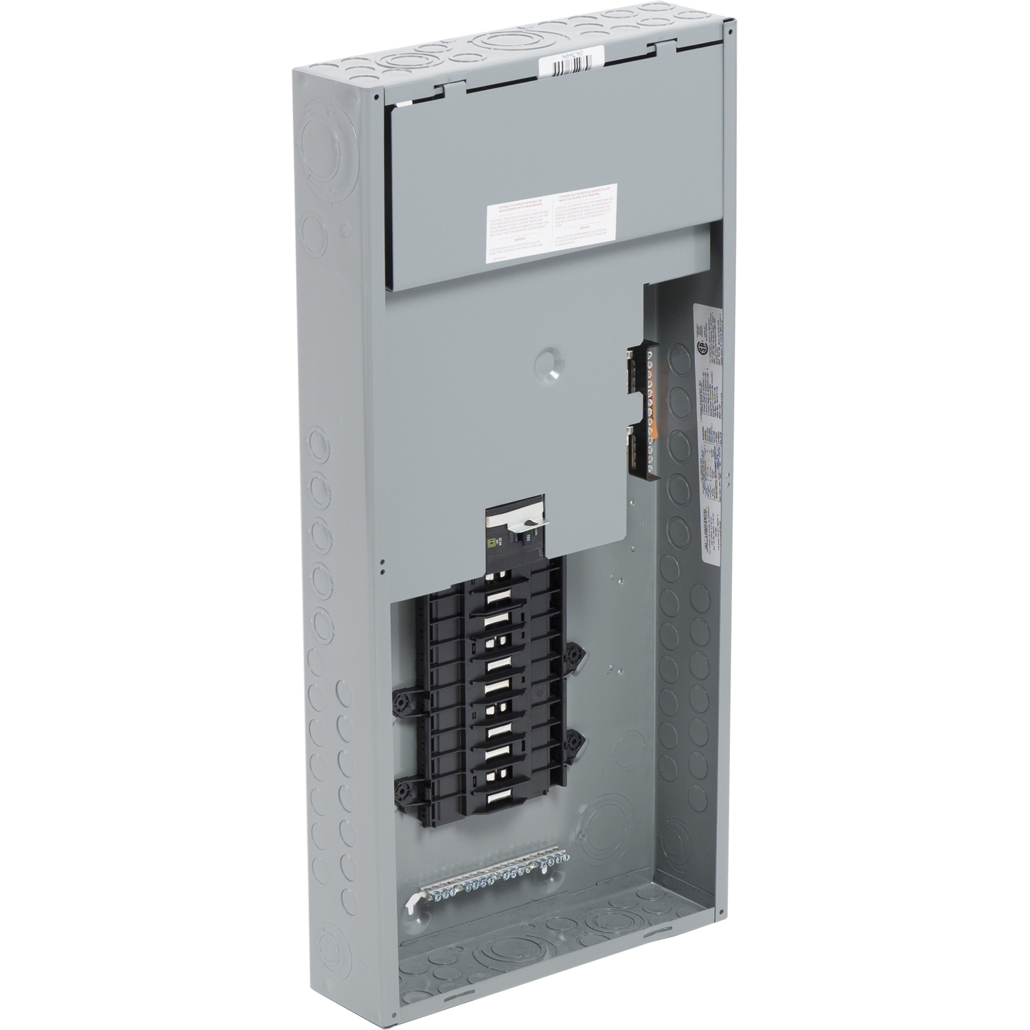 QO324MB100 3-Phase Convertible Main Breaker Loadcenter, 120/240 V AC, 100 A, 1 Poles