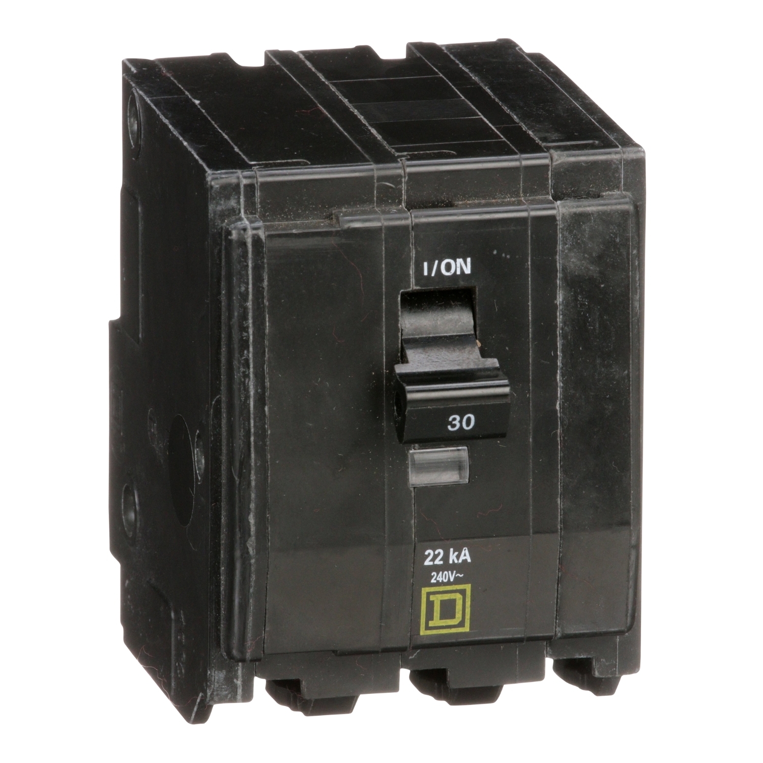 QO330VH Miniature Circuit Breaker, 30 Amp, 3 Pole, 120/240V