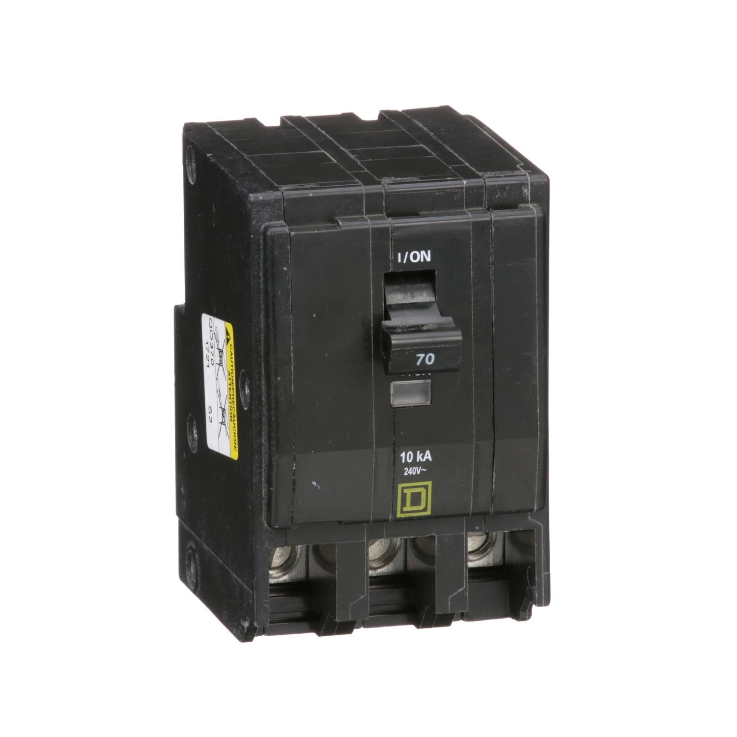 QO370 Miniature Circuit Breaker, 70 Amp, 3 Pole, 120/240V