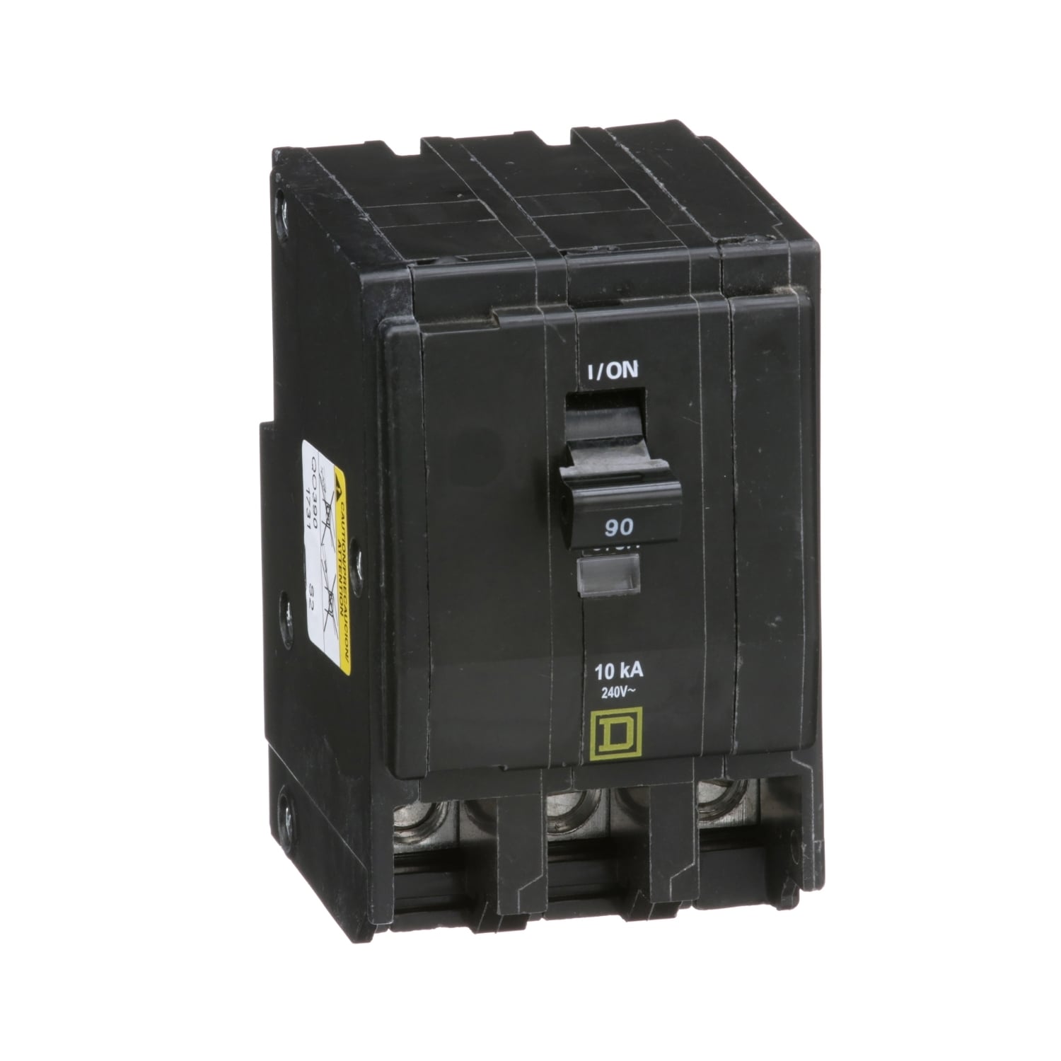 QO390 Miniature Circuit Breaker, 90 Amp, 3 Pole, 120/240V