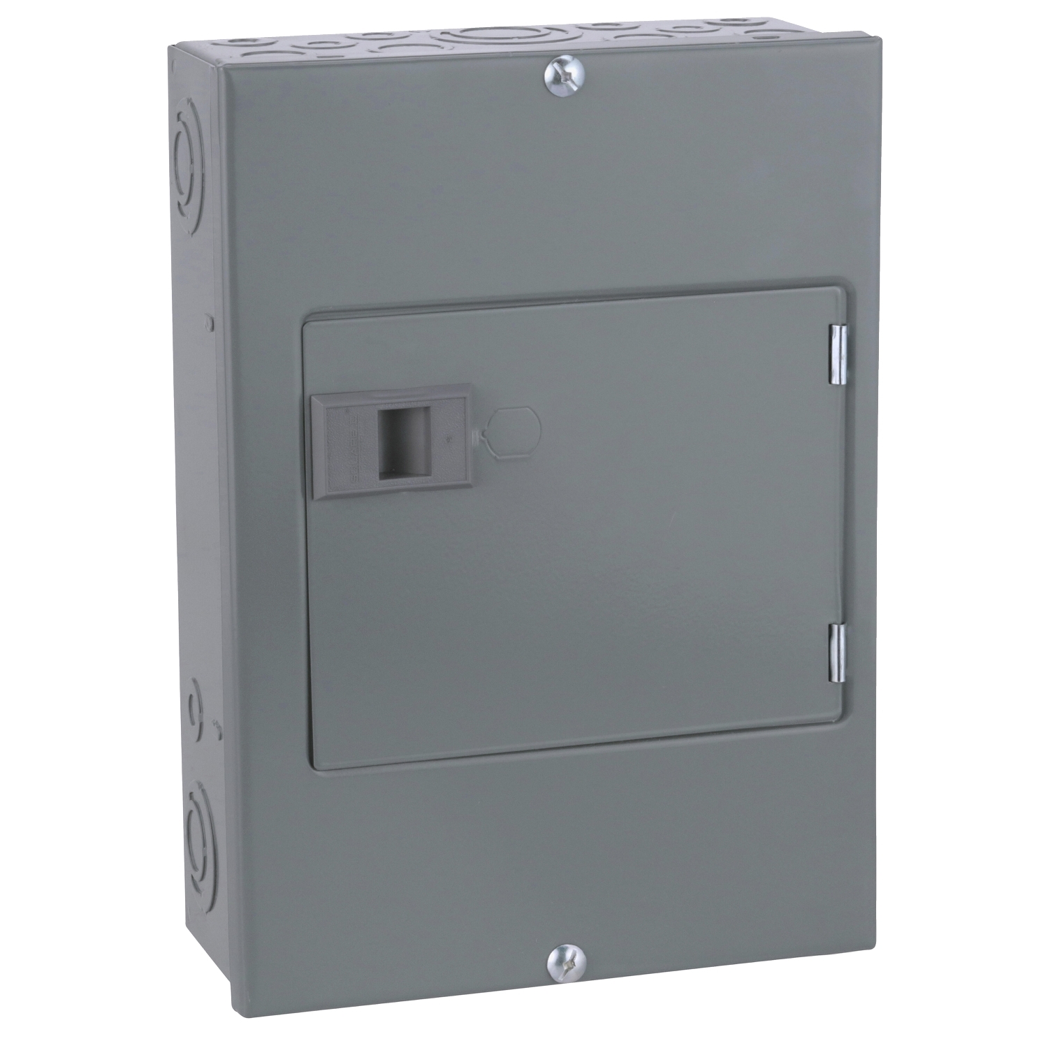 QO816L100DS Fixed Main Lug Load Center, 100 Amp, 120/240V, 1 Phase, 8 Space, 16 Circuit, 3-Wire, Surface With Door