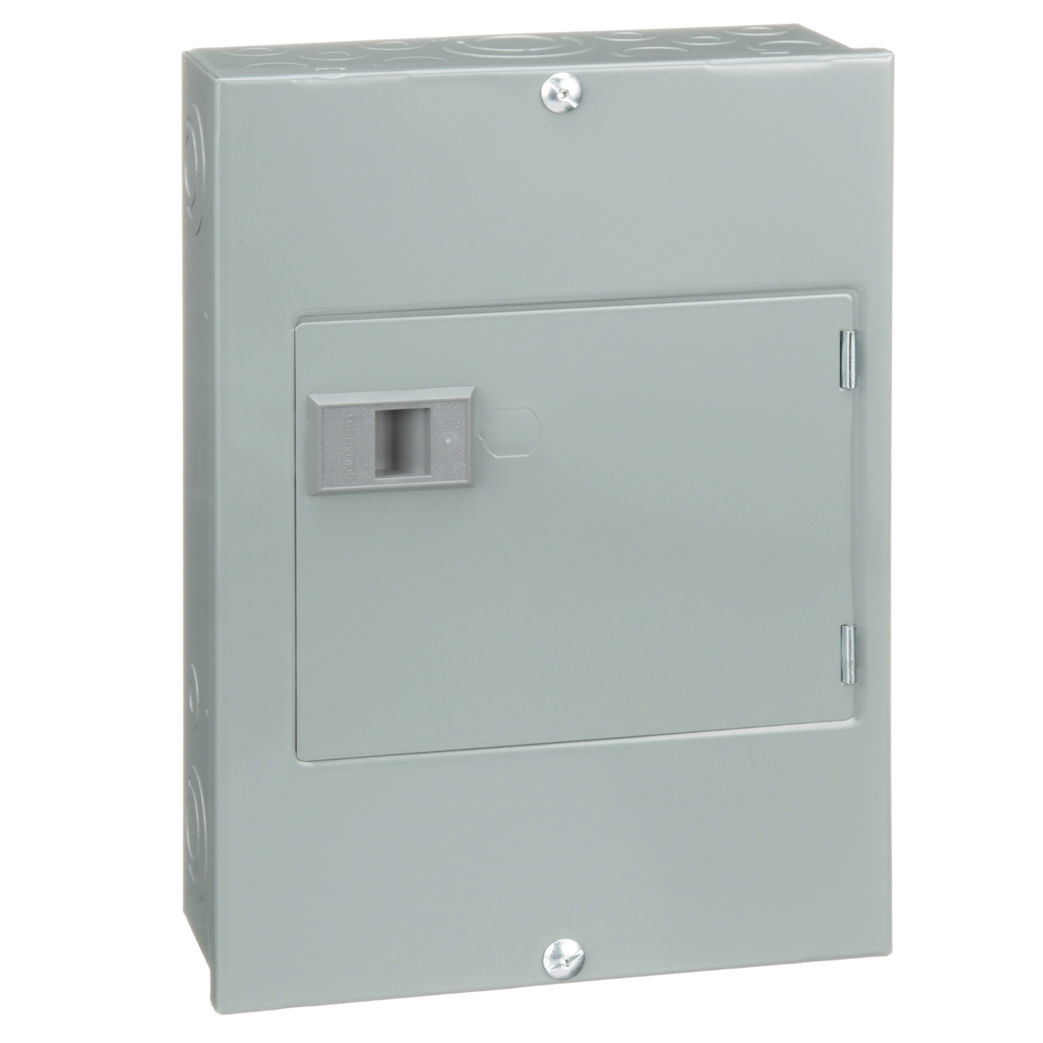 QO816L100DSCU 1-Phase Fixed Main Lug Load Center With Surface Cover, Door, Copper Bus, 120/240 V AC, 100 A, 1 Poles, 10 kA Interrupt