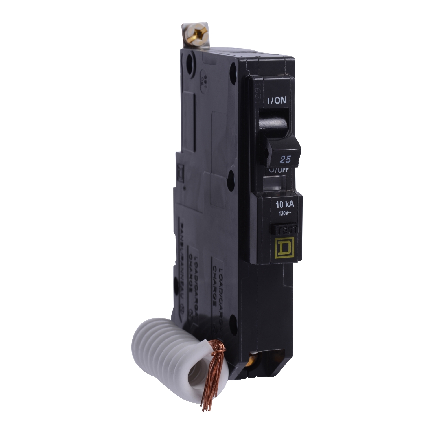 QOB125EPD Miniature Circuit Breaker, 25 Amp, 1 Pole, 120V