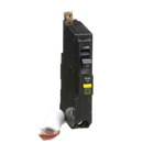 Mini circuit breaker, QO, 30A, 1 pole, 120VAC, 10kA, 6mA grd fault A, pigtail, bolt on mount