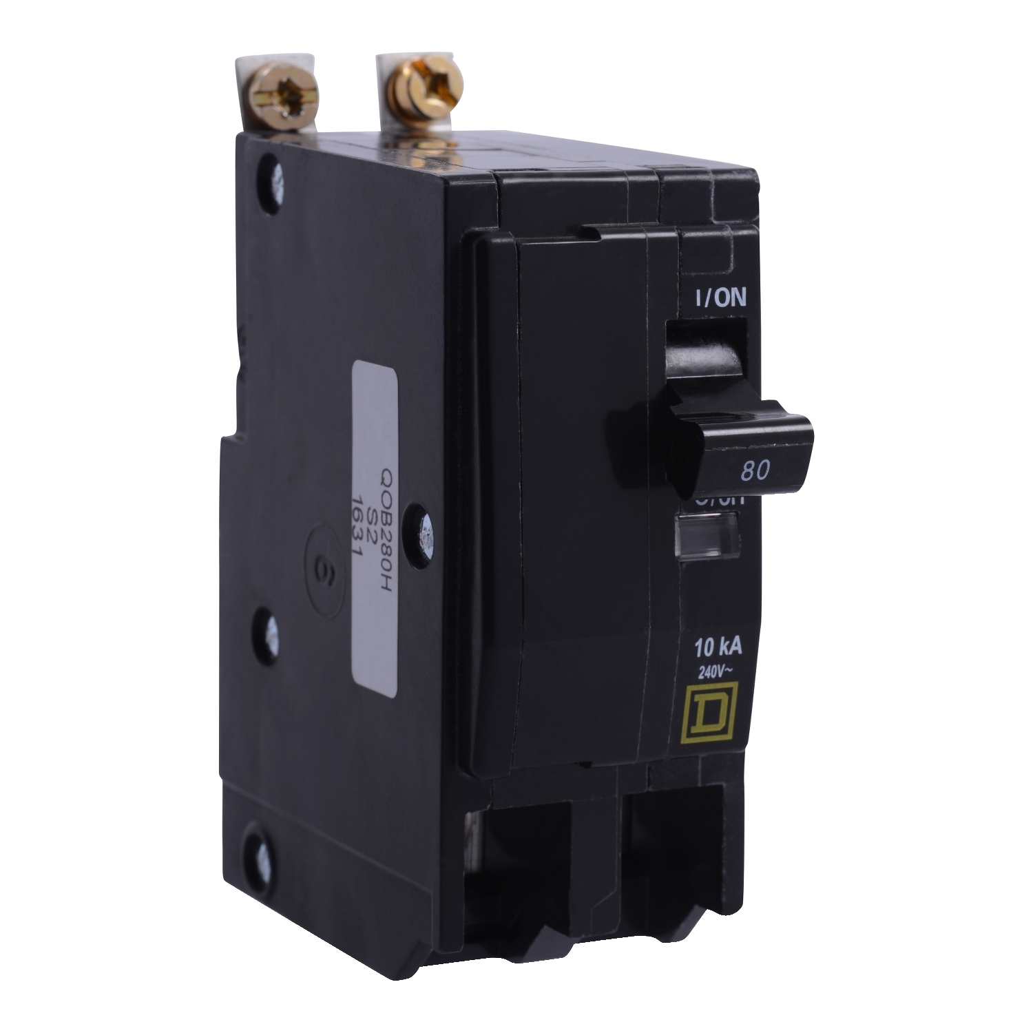 QOB2110 Miniature Circuit Breaker, 110 Amp, 2 Pole, 120/240V