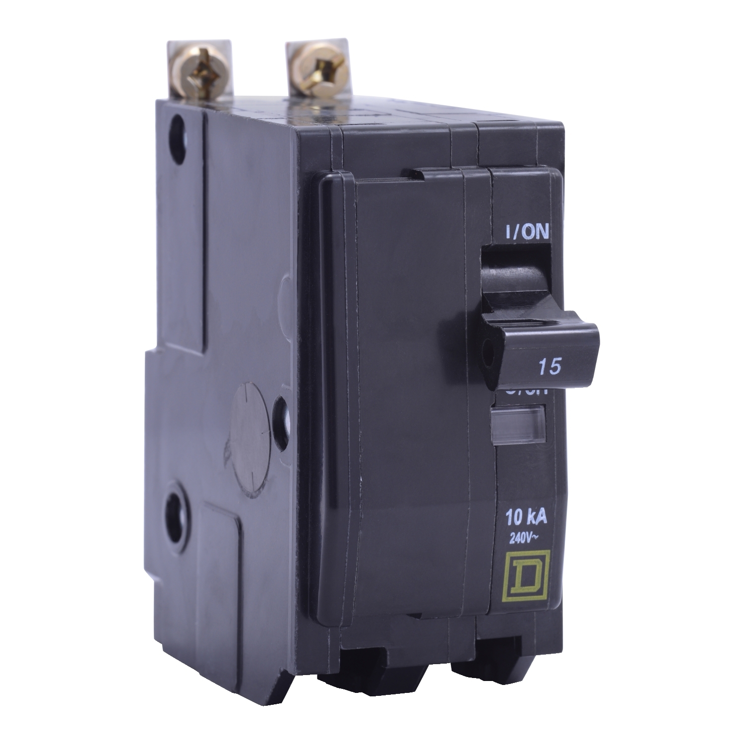 QOB215H Miniature Circuit Breaker, 15 Amp, 2 Pole, 120/240V