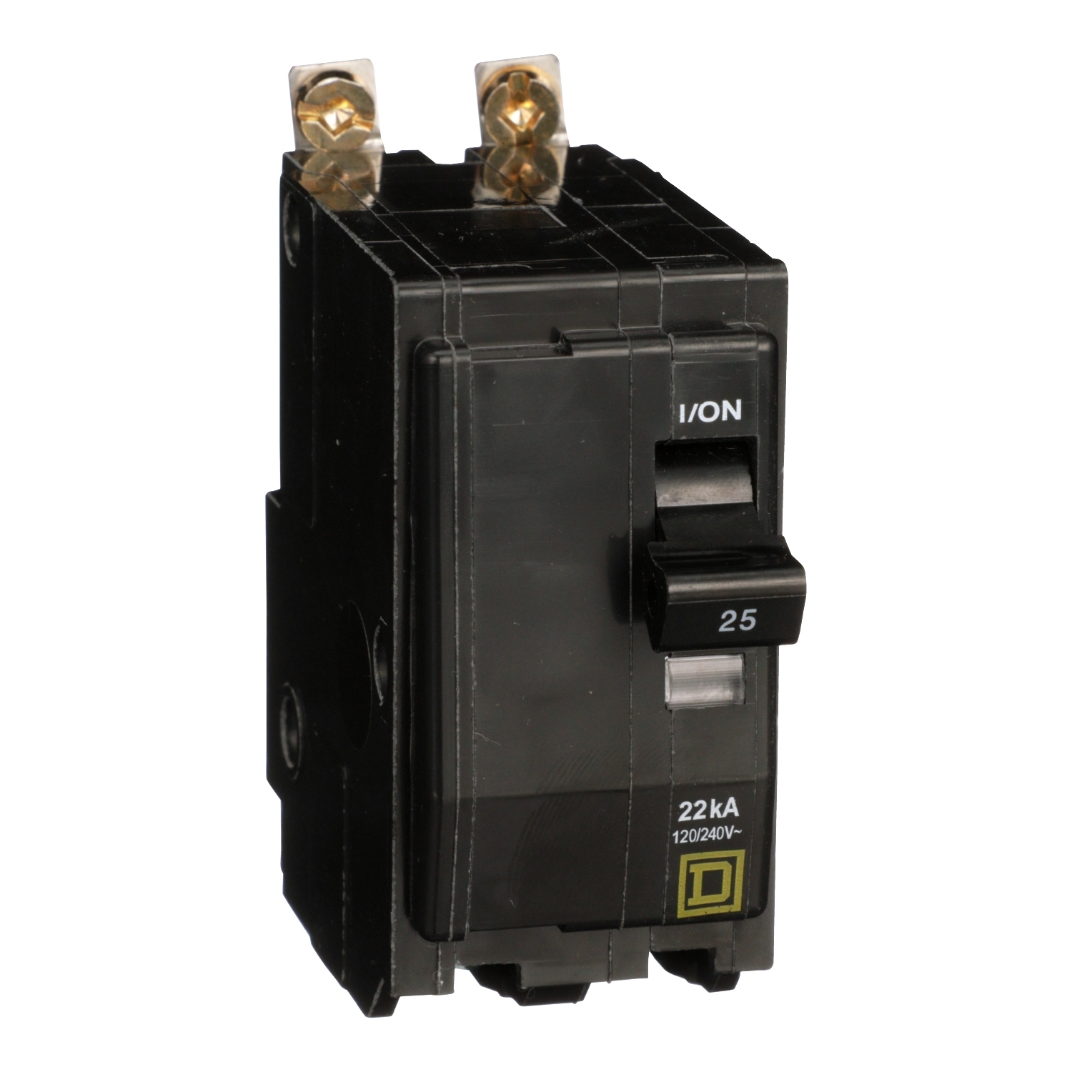 QOB225VH Miniature Circuit Breaker, 25 Amp, 2 Pole, 120/240V