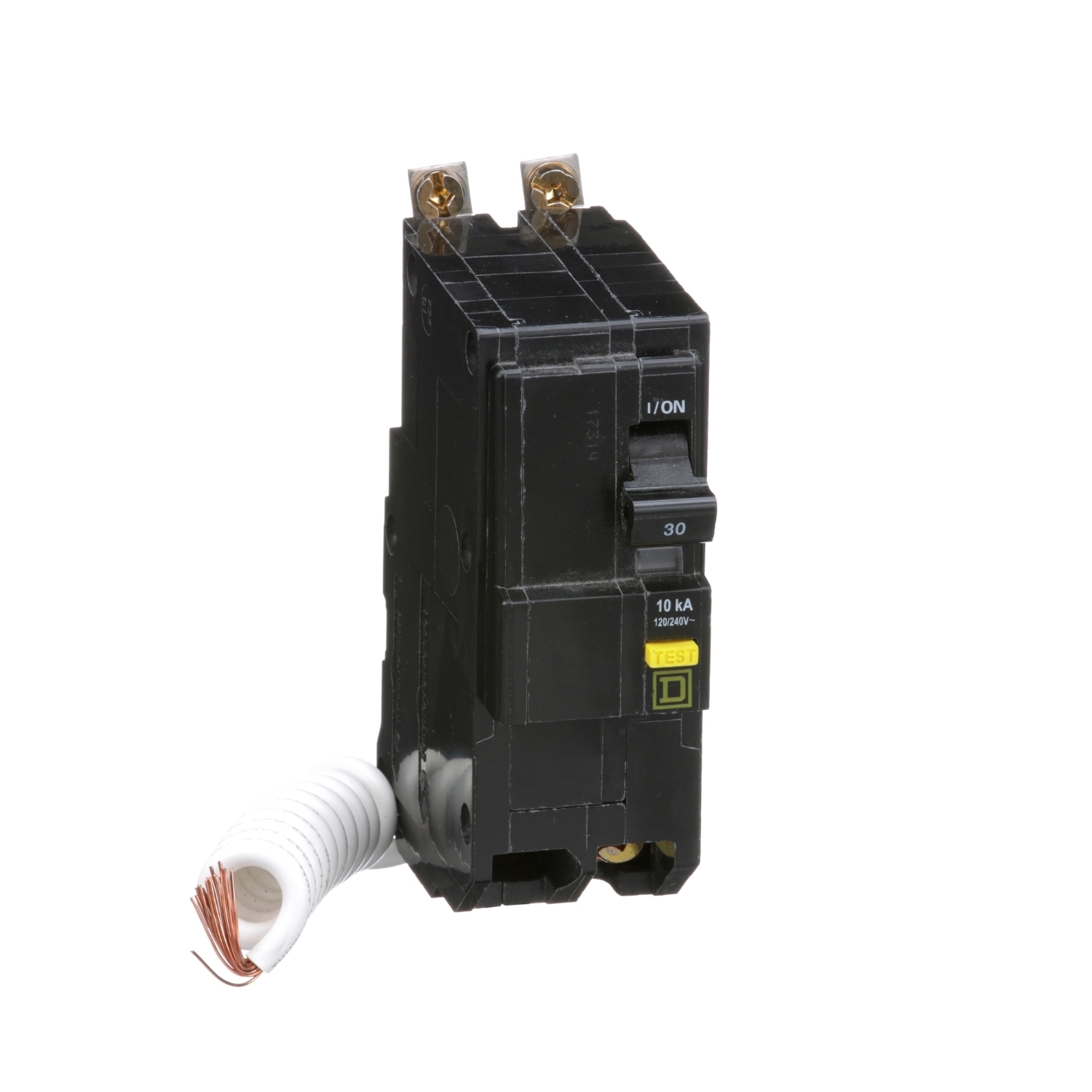 QOB230GFI Miniature Circuit Breaker, 30 Amp, 2 Pole, 120/240V