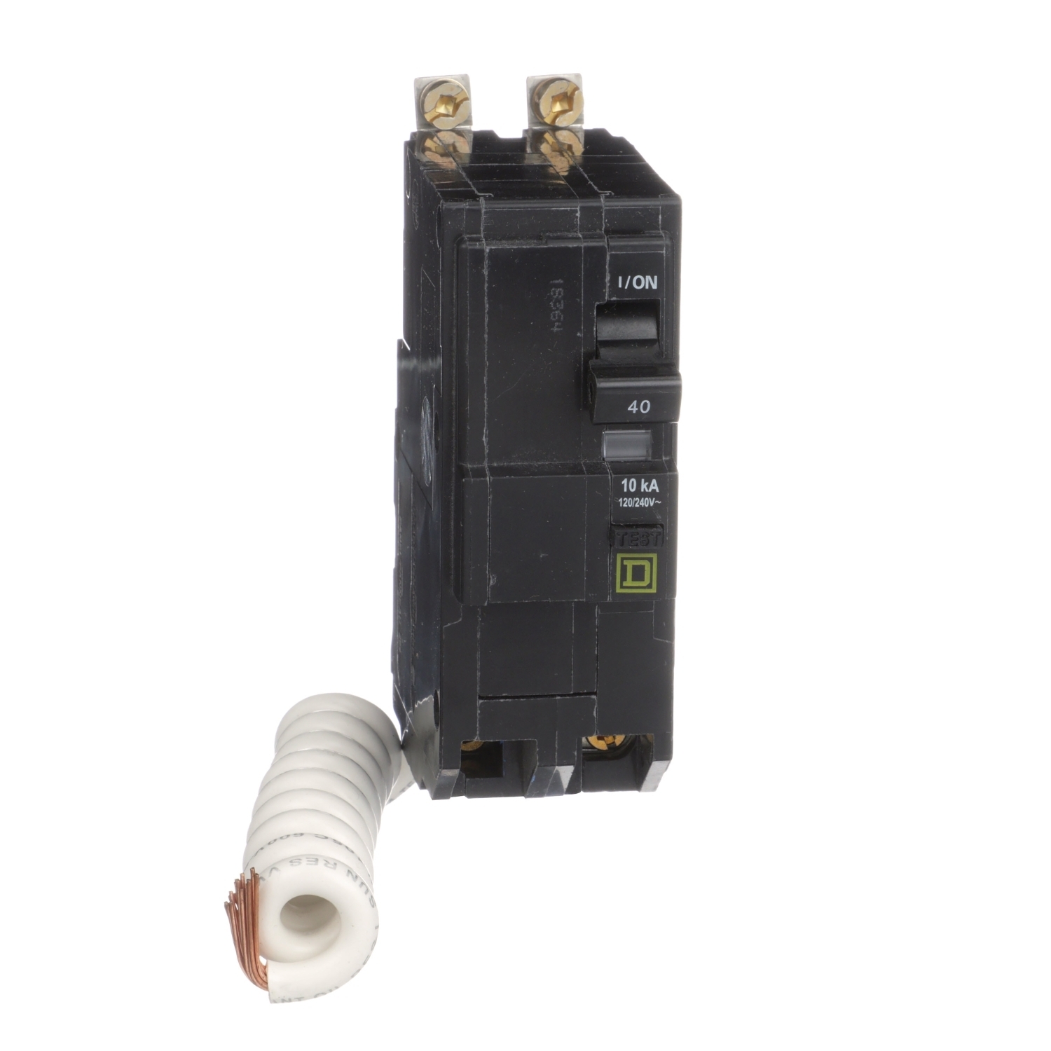 QOB240EPD Miniature Circuit Breaker, 40 Amp, 2 Pole, 120/240V