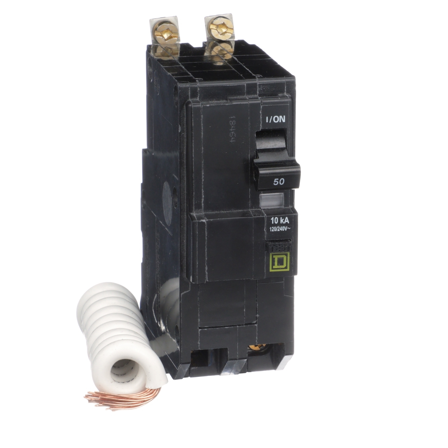 QOB250EPD Miniature Circuit Breaker, 50 Amp, 2 Pole, 120/240V
