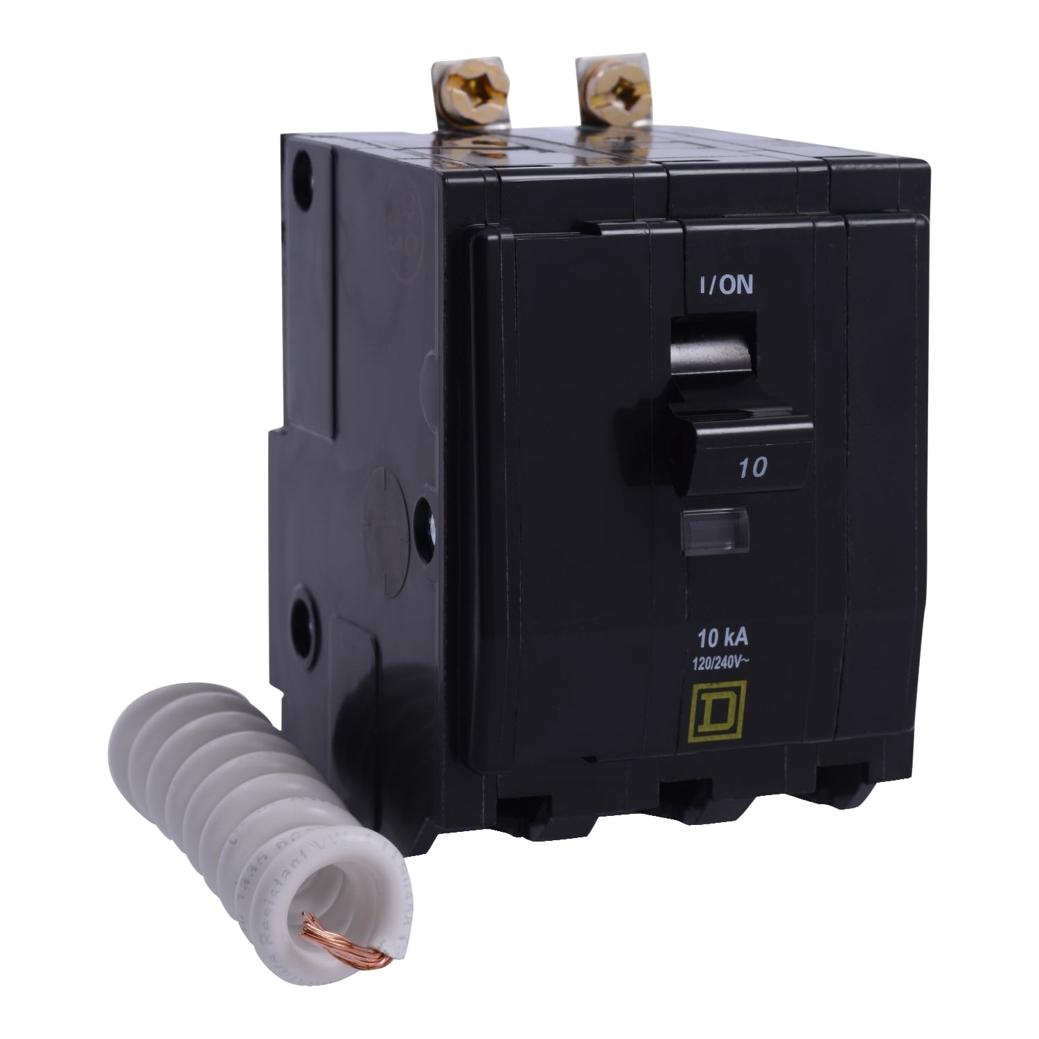 QOB320SWN Miniature Circuit Breaker, 20 Amp, 3 Pole, 120/240V