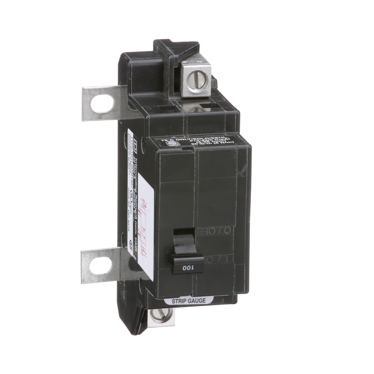 QOM100VH  Circuit Breaker, 100 Amp, 2 Pole, 120/240V