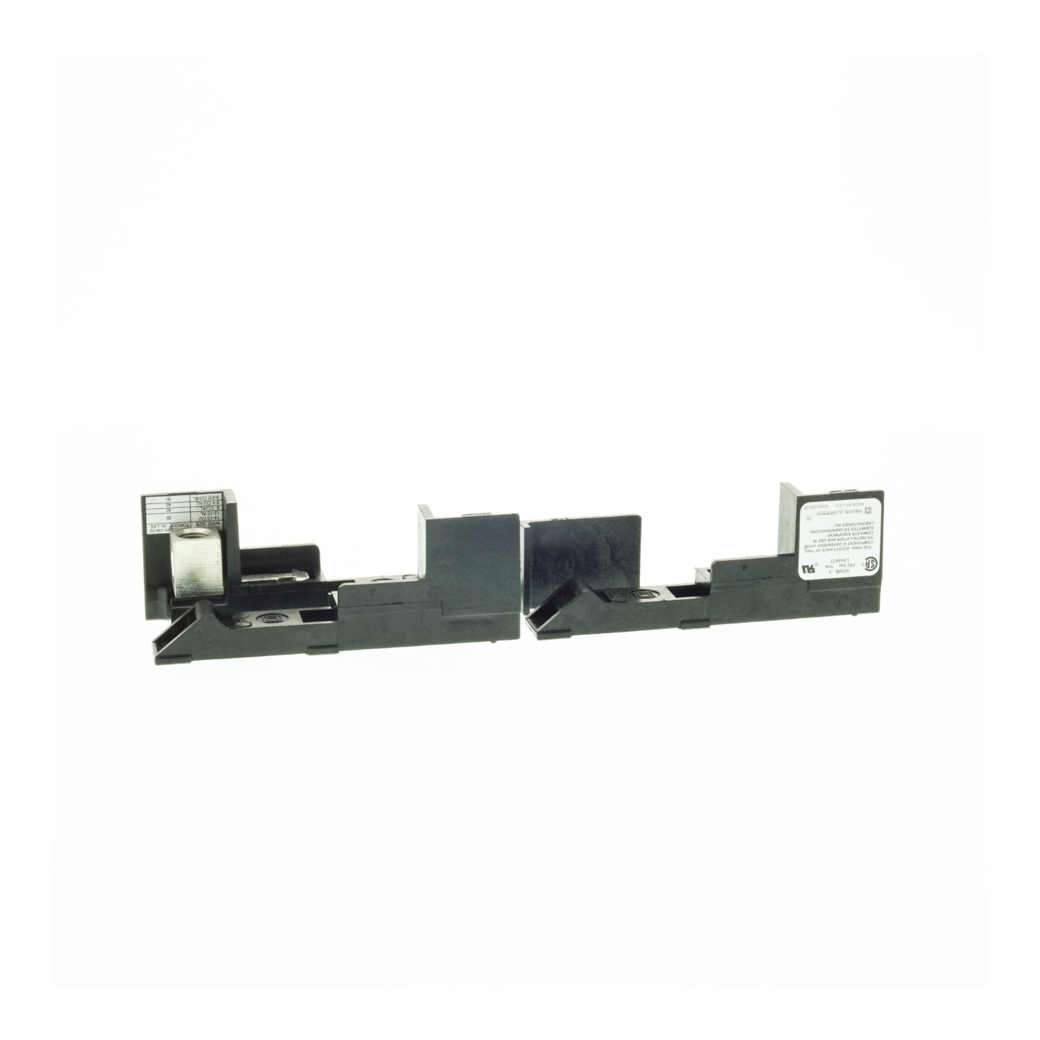 QOMB3 Mounting Base, For Use With QO, QO-GFI, QO-EPD 70 A, 120/240 V AC, 3-Pole, 1-Phase, 3-Wire Circuit Breaker, 1-Phase, 3-Space, 14 to 4 AWG Copper, 12 to 2 AWG Aluminum Cable
