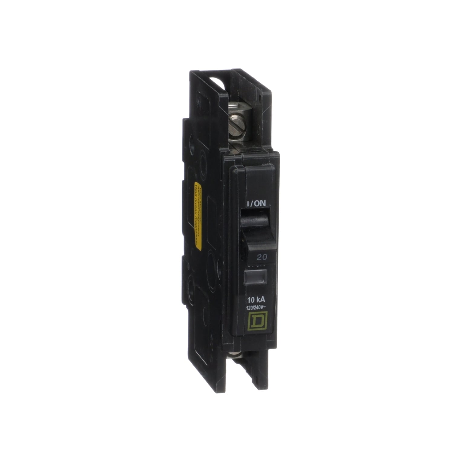 QOU120HM Miniature Circuit Breaker, 20 Amp, 1 Pole, 120/240V